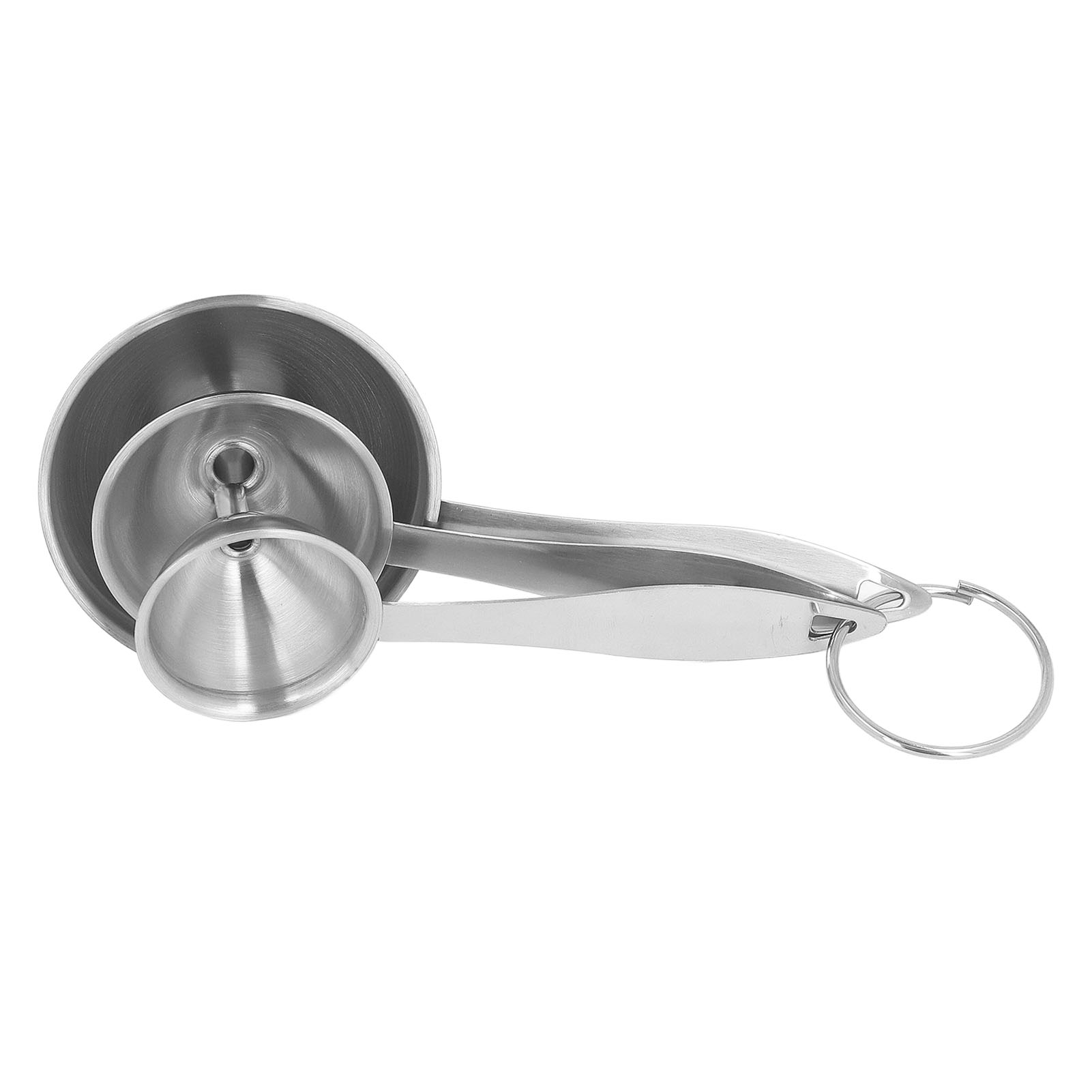 Set Mit 3 Kleinen Edelstahltrichtern, Multifunktionale Mini-abfülltrichter Zum Einfüllen Flüssiger Ätherischer Öle