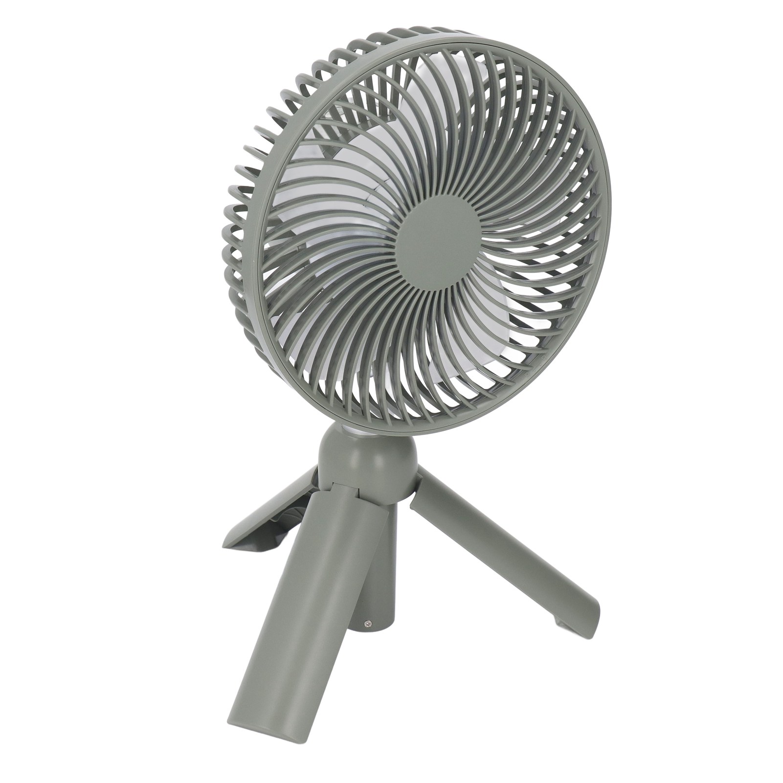 Tischventilator Mit Teleskoparm, Tragbar, Usb-aufladbar, Standventilator, Für Büro Und Außenbereich, Umweltfreundlich