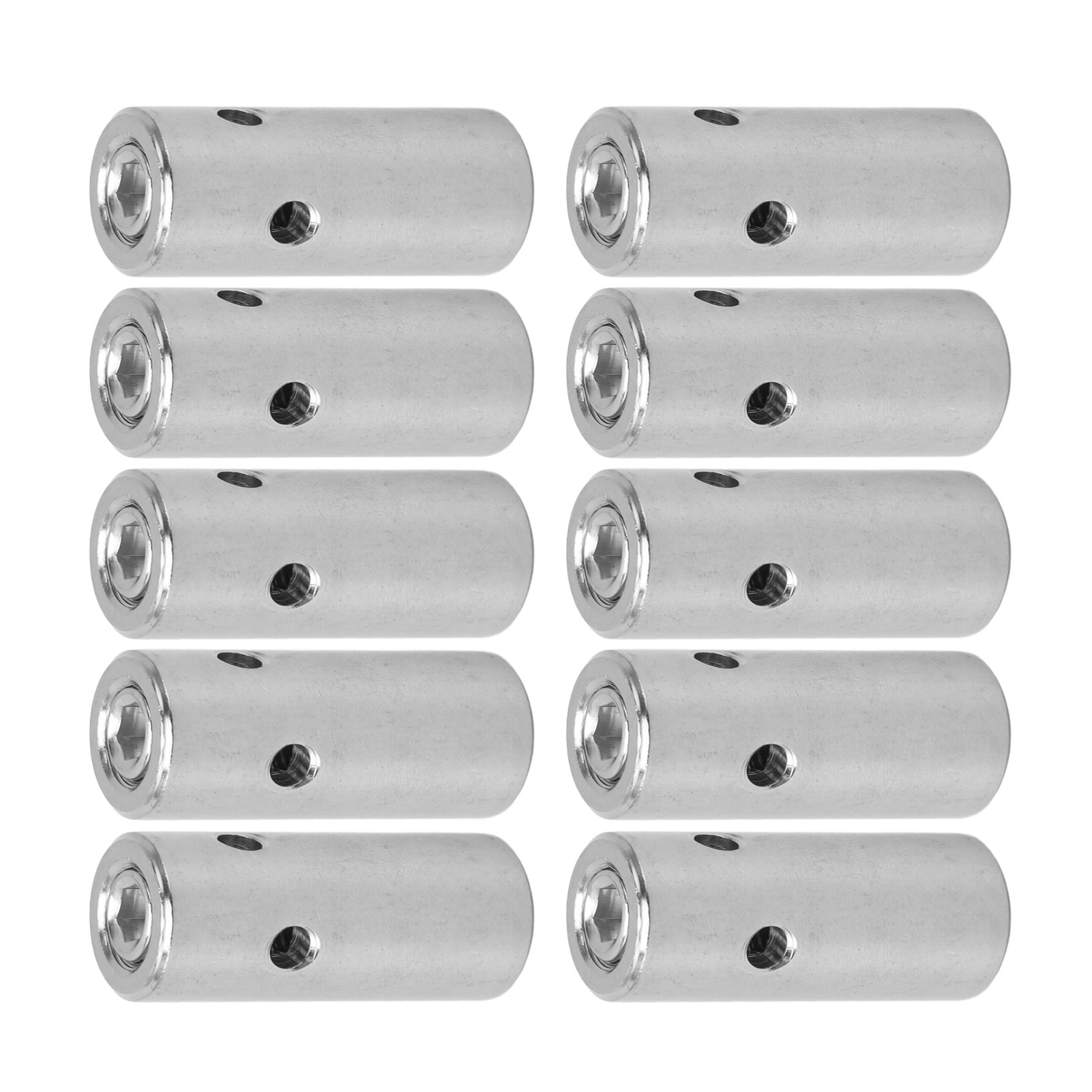 Drahtspalier Für Kletterpflanzen, Edelstahlverbinder Für Den Außenbereich, Rankgitter-set Für Begrünte Wände, Kreuzklemme, Seilspaliersystem-set, 10 Edelstahlverbinder