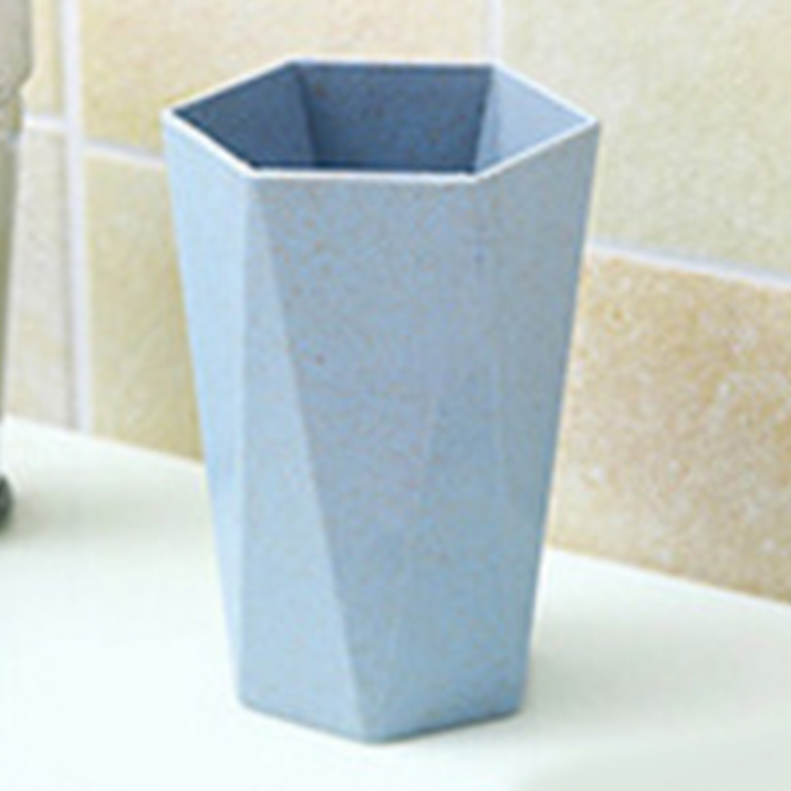Zahnbürstenbecher Blue Diamond Multifunktional, Langlebig, Leicht, Stilvoller Mundspülbecher Für Badezimmer Und Zuhause