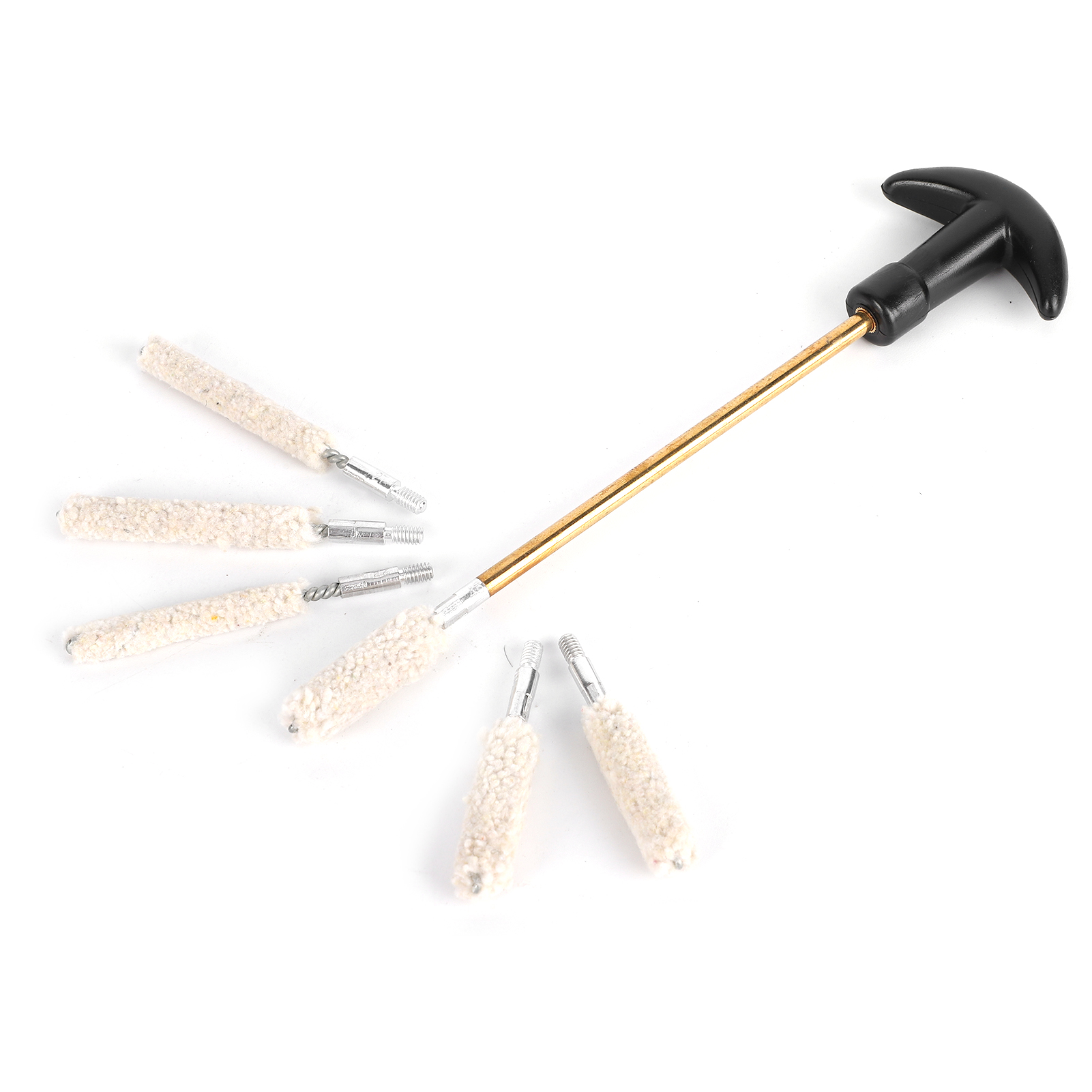 Innenrohrbürsten-set, Messing, Multifunktional, Leicht, Tragbar, Zur Rohrreinigung, Gk28, 19-teilig.