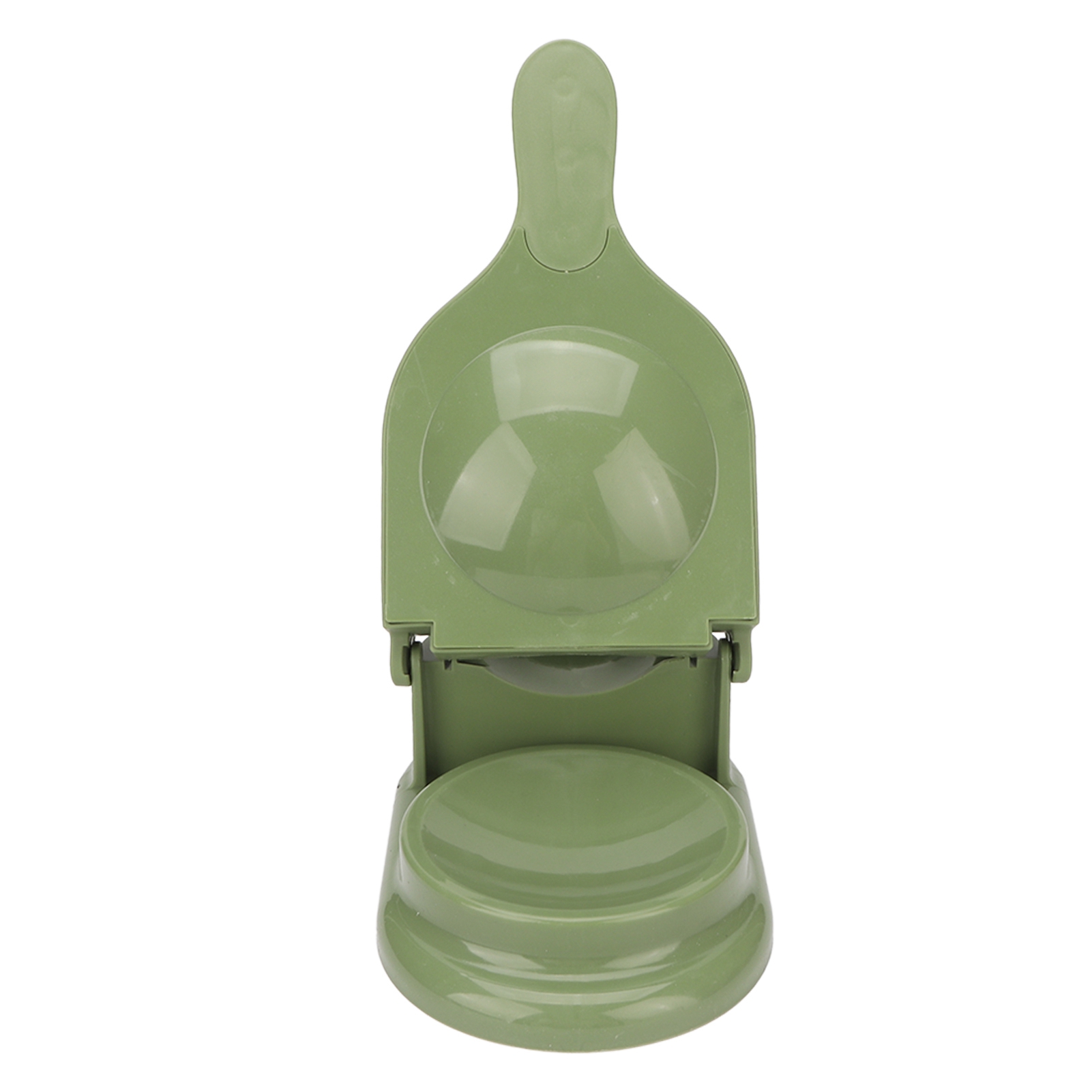2-in-1 Tragbarer Hand-teigtaschenformer, Teigtaschenformer, Teigpresse, Küchenzubehör, Grün