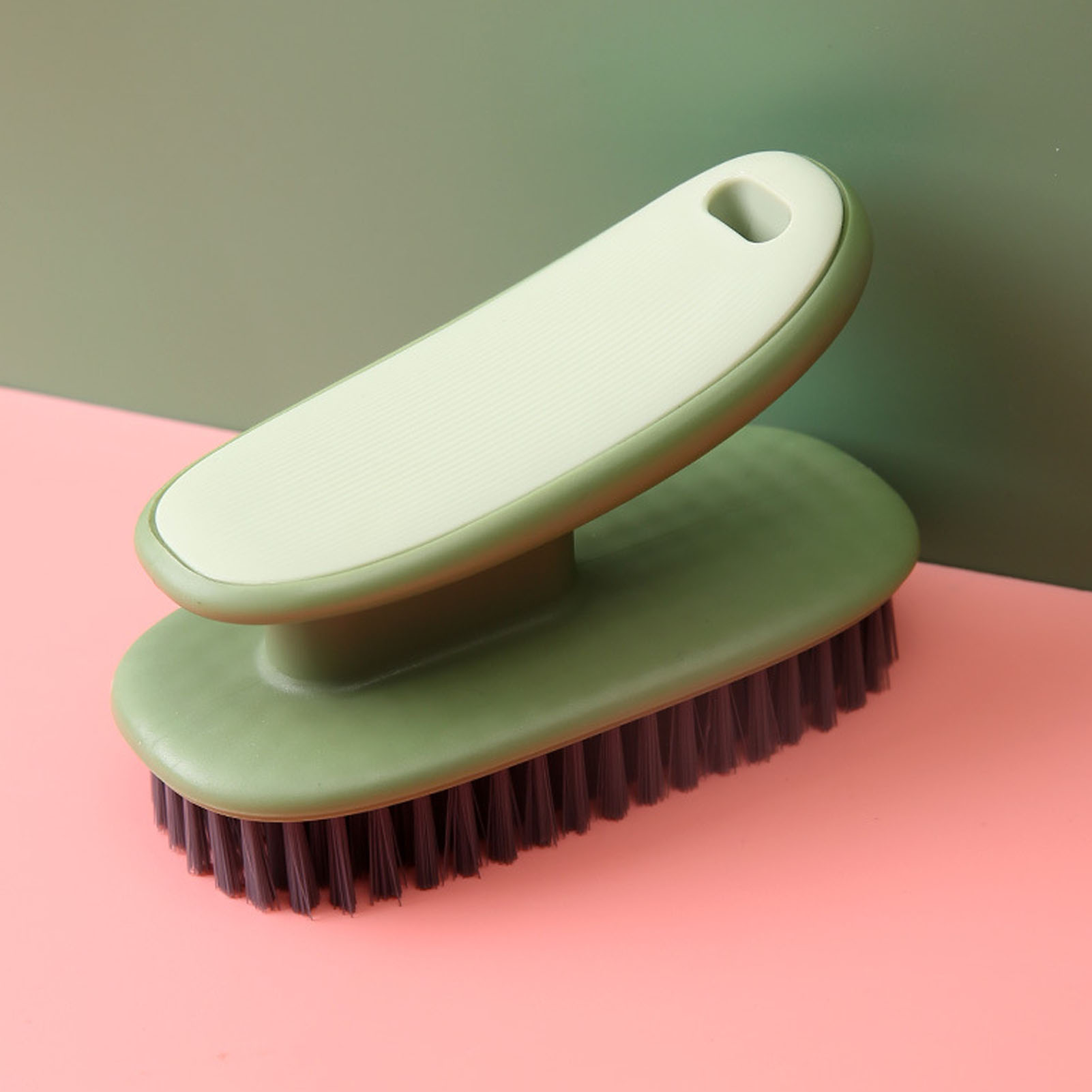 Scheuerbürste, Weiche Wäschebürste, Schuhbürste, Ergonomischer Griff, Haushaltsreinigungsbürsten