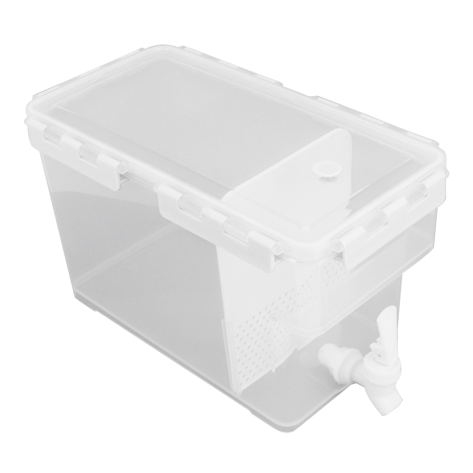 Wasserkocher Für Den Kühlschrank, Wasserkocher Für Getränke, Großes Fassungsvermögen, Multifunktional, Zur Aufbewahrung Von Getränken, Mit Filter, 3,5 L, Weiß