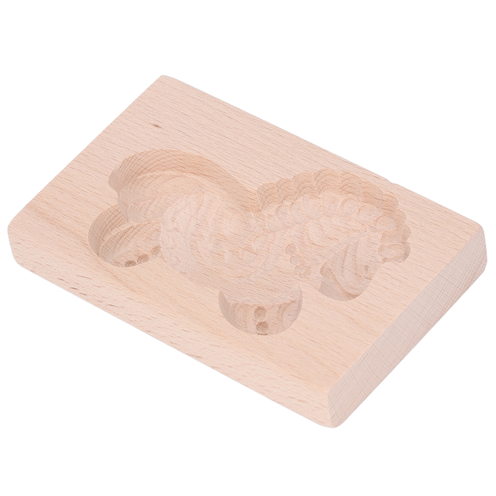 Tierförmiger Ausstecher, Niedlich, Lebendig, Aus Holz, Zum Drücken, Leicht Aus Der Form Zu Lösen, Ausstecher In Form Eines Trojanischen Pferdes