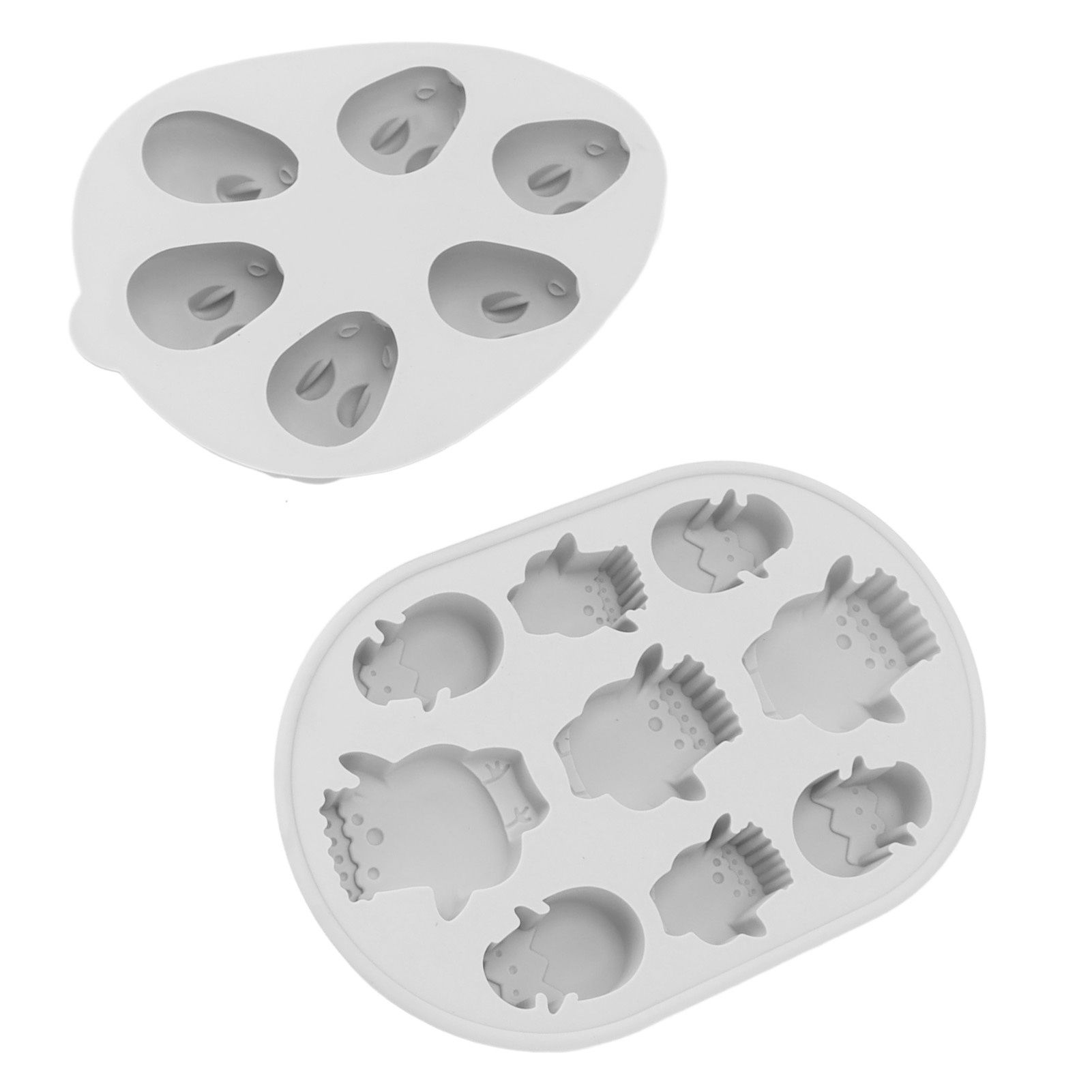 2-teilige Silikon-backform In Hasenform, Lebensmittelechtes Silikon, Leicht Zu Lösende Schokoladenformen Zur Herstellung Von Eiscreme-desserts