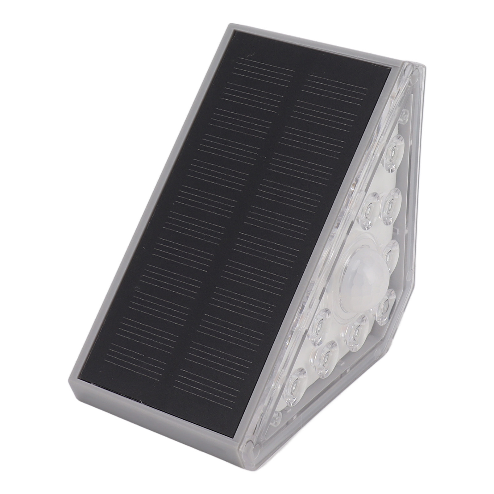 Solarbetriebene Treppenleuchten-sets Mit 9 Leds, Ip68, Wasserdicht, Induktionsgesteuert, Für Garten, Terrasse, Gartenwege Und Balkone