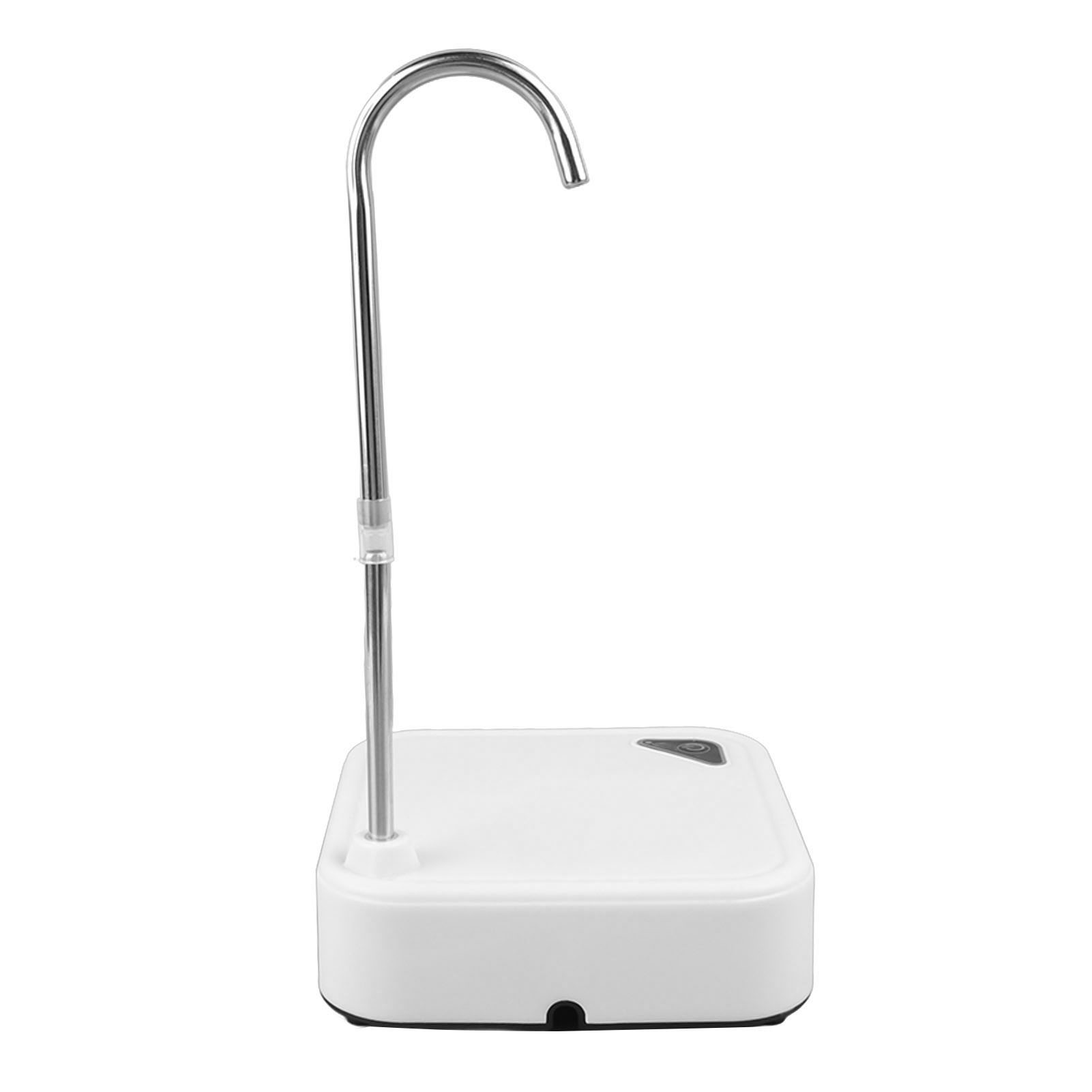 Elektrischer Flaschenspender, Weiß, Automatische Trinkwasserpumpe, Tischgerät, Usb-aufladbar, Einfach Zu Bedienen, Für Die Campingküche