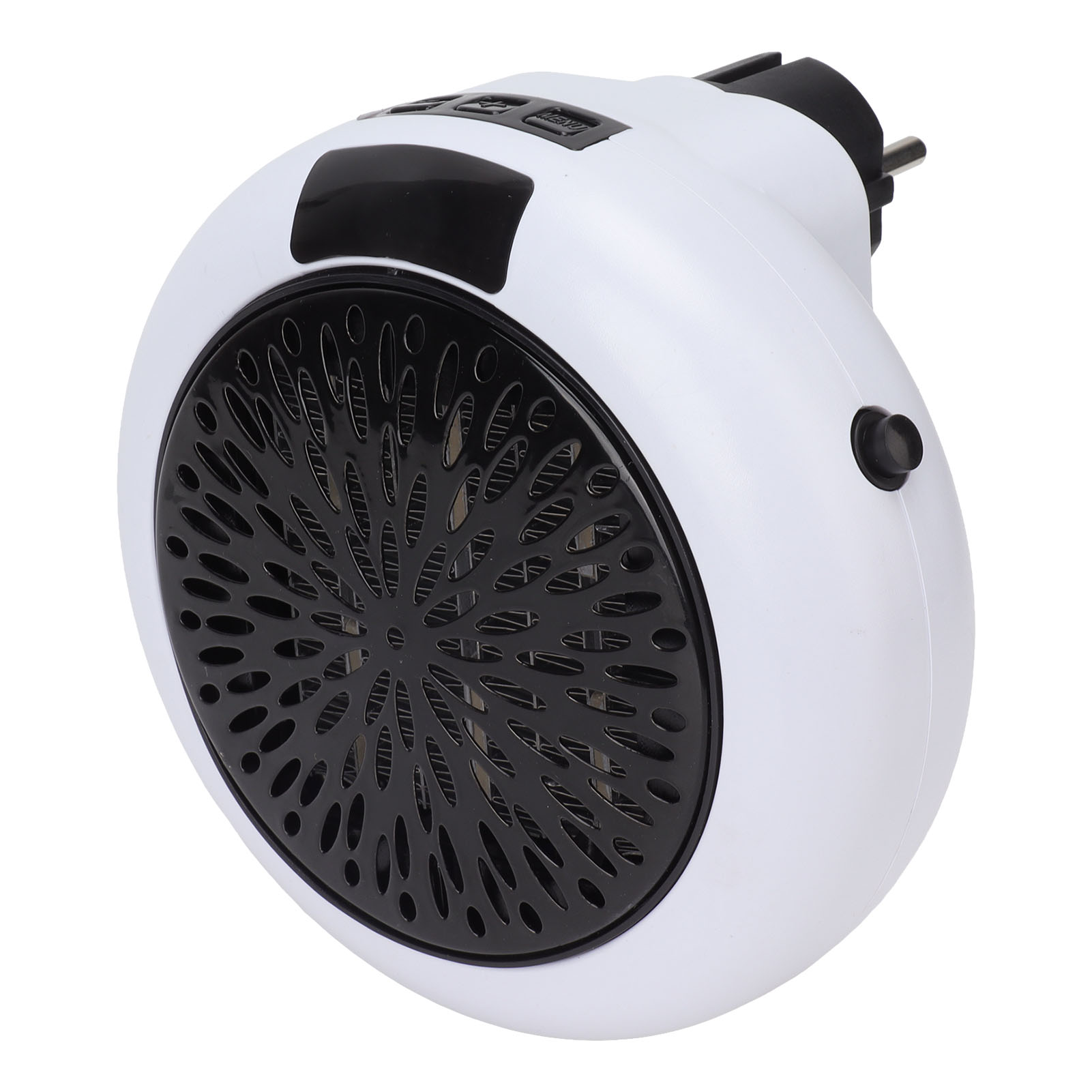 Mini-wandlufterhitzer, Weiß, Mit Fernbedienung, Für Zuhause Und Büro, Eu 110-240 V