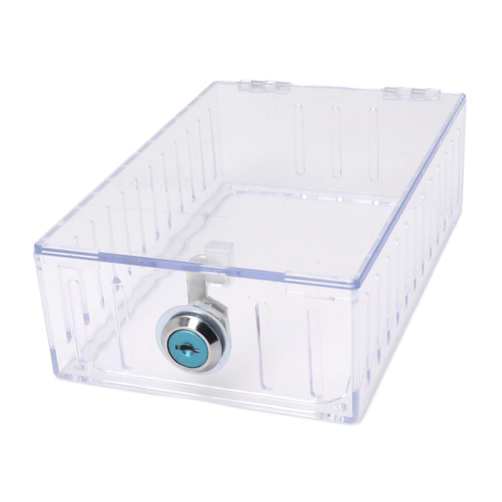 Große, Universelle, Abschließbare Thermostatbox Für Thermostate, Transparenter Deckel Mit Schlüssel Für Wandmontierte Thermostate
