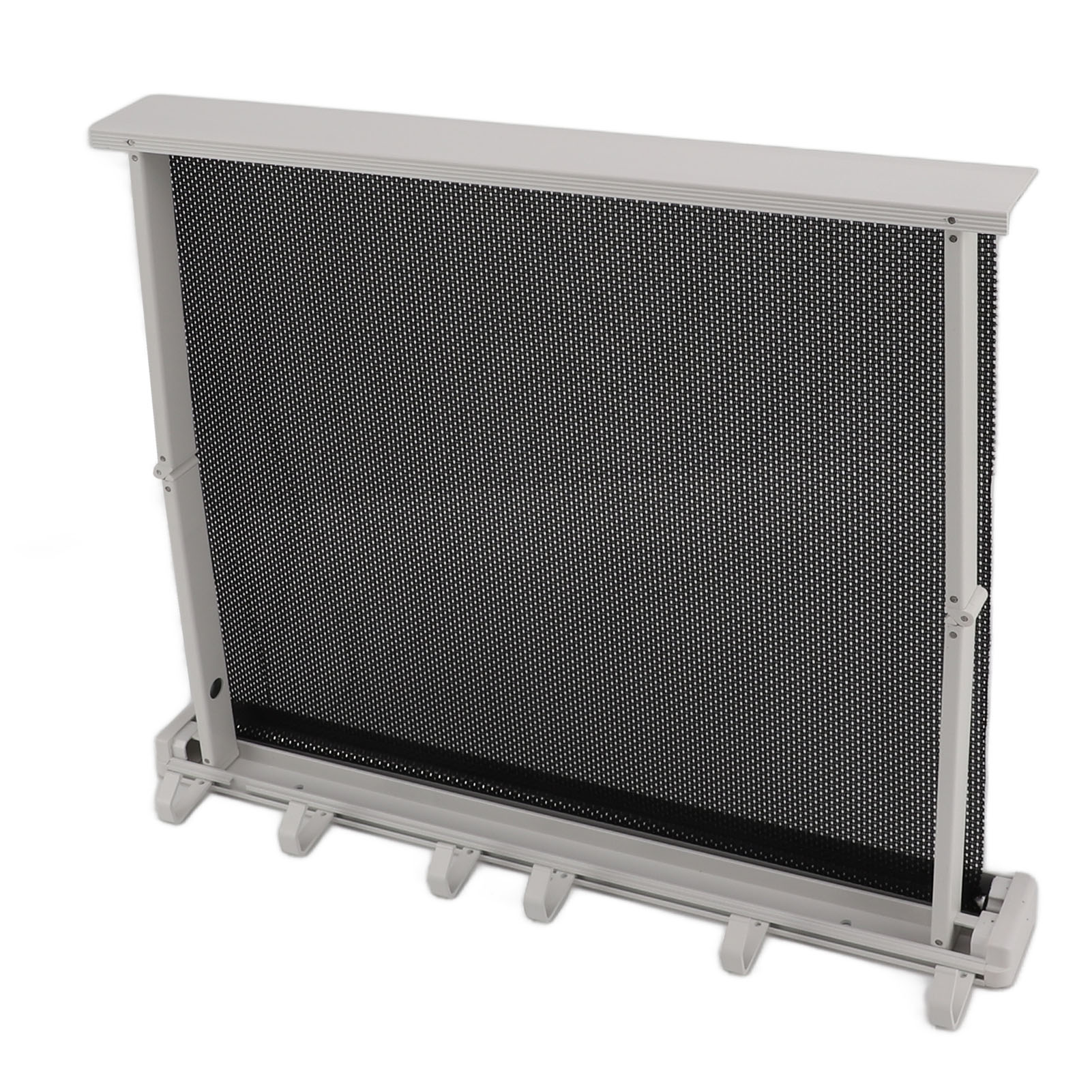 Ausziehbarer Wäschetrockner Mit Schablone, Wandmontage, Atmungsaktives Netzgewebe, Aluminium, Zum Trocknen Von Wäsche Auf Der Terrasse Oder Im Badezimmer, Weiß