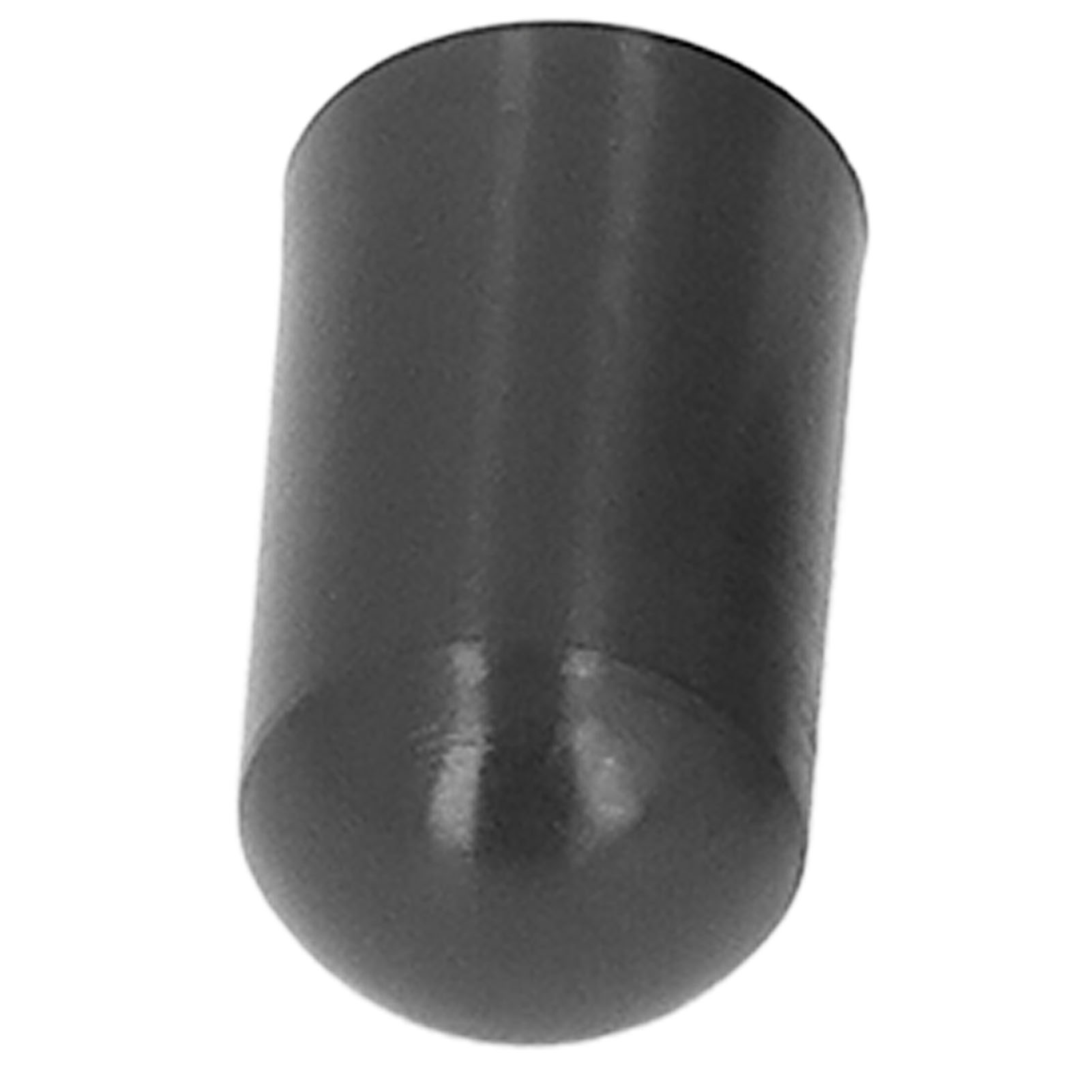 100 Stück Elektrische Zaunpfostenkappen, Kunststoffstecker, Runde Zaunpfostenkappen, Wasserdichtes Hochspannungszaunsystem, Schwarz, 9,5 Mm