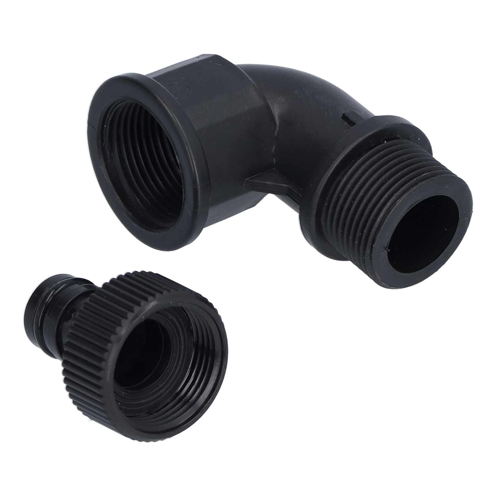 2-teiliger, Robuster, Anpassungsfähiger Gartenschlauchadapter Mit G3/4 Innen- Und Außengewinde (winkelverbinder, Innen- Und Außengewinde)