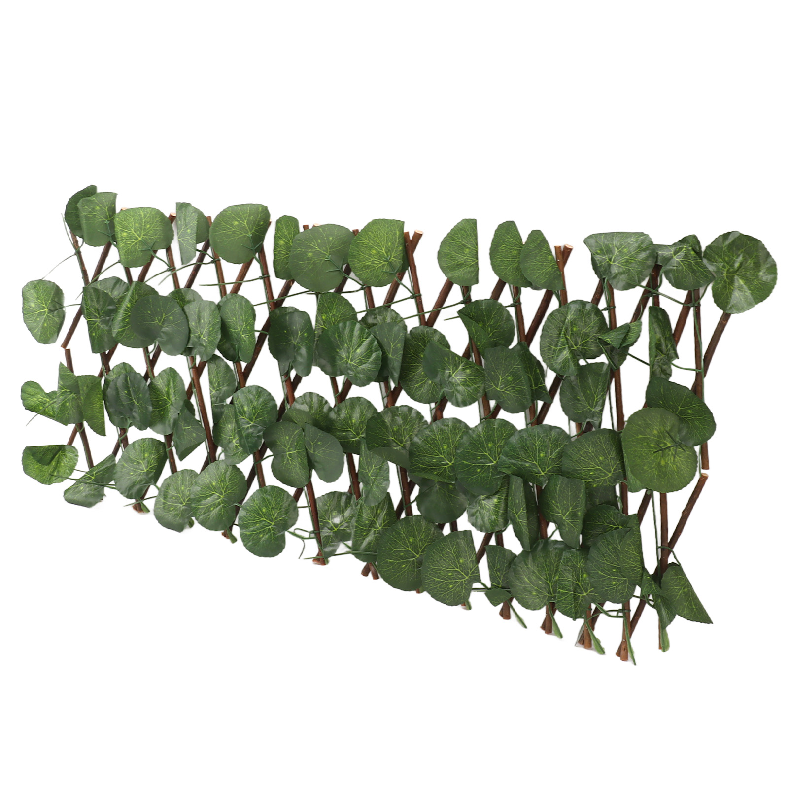Künstliche Hecke, Künstlicher Zaun, Erweiterbar, Sonnenschutz, Wasserdicht, Künstliche Formhecke, Gartenpflanze, Begonienblatt
