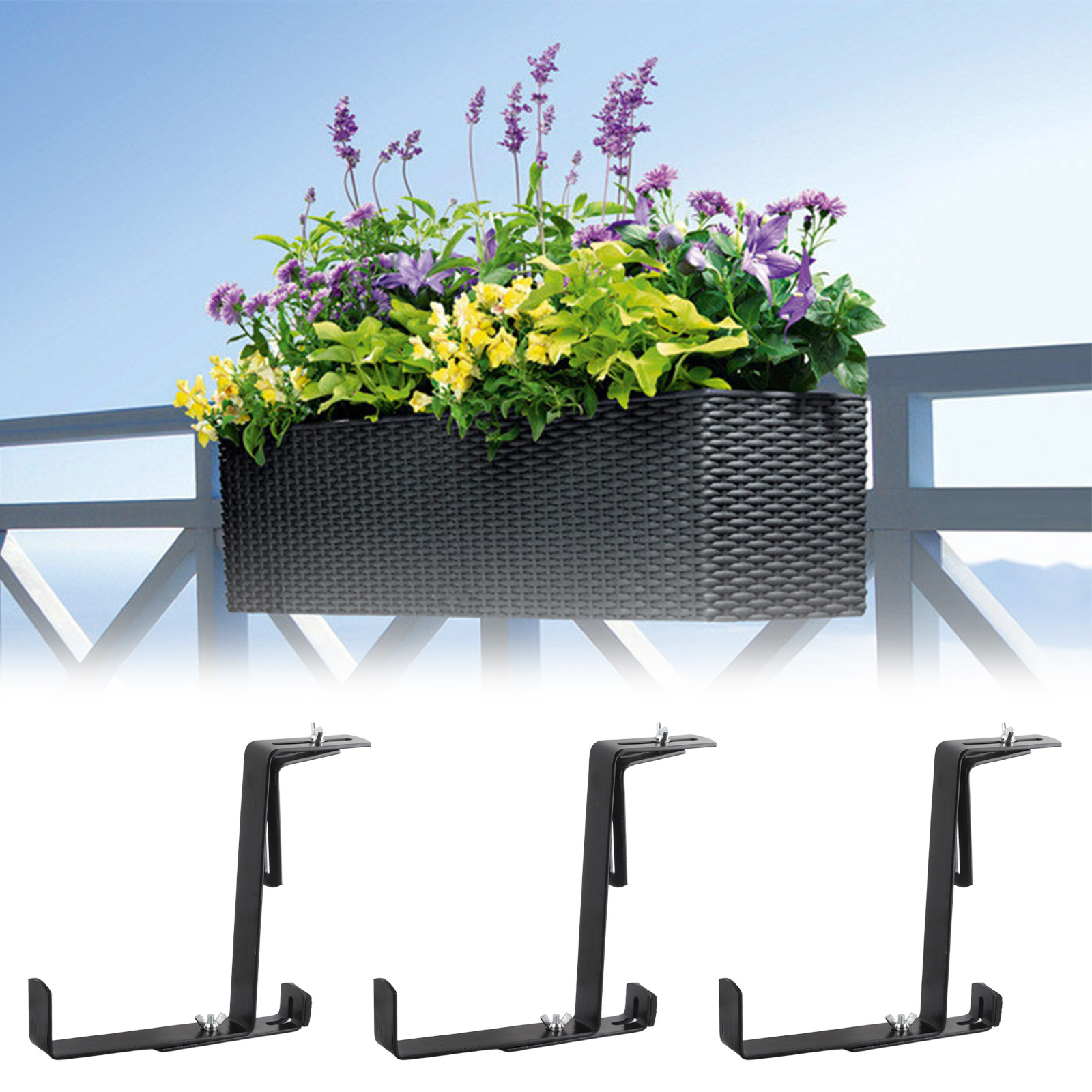 Gartenhaken, Haken Zum Aufhängen Von Blumentöpfen, Eisenhaken, Blumentopfhaken