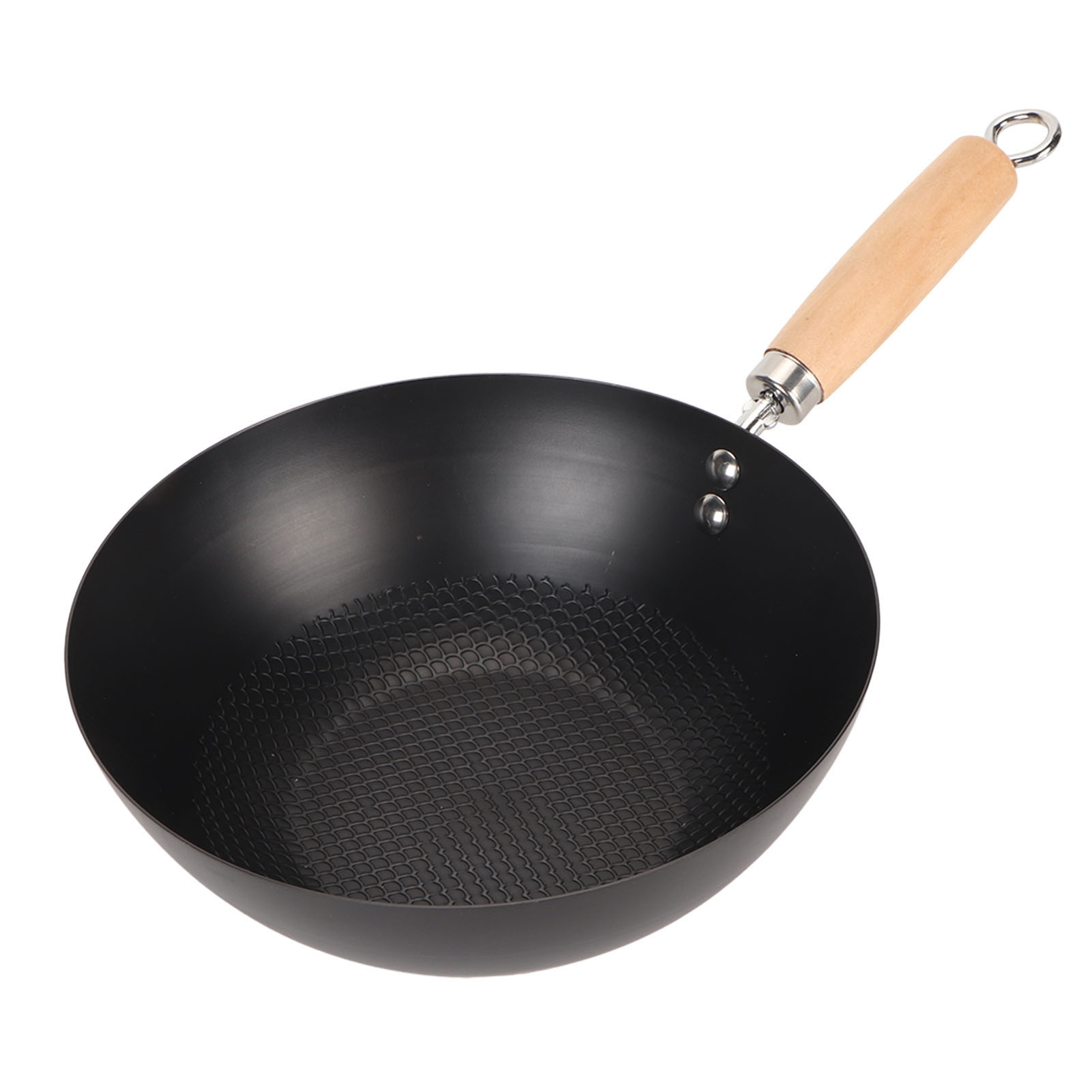 Bratpfanne, Gleichmäßige Hitzeverteilung, Glatte Beschichtung, Multifunktionaler Gusseisentopf Mit Komfortablem Griff Für Die Tägliche Hausmannskost, 24 Cm / 9,44 Zoll