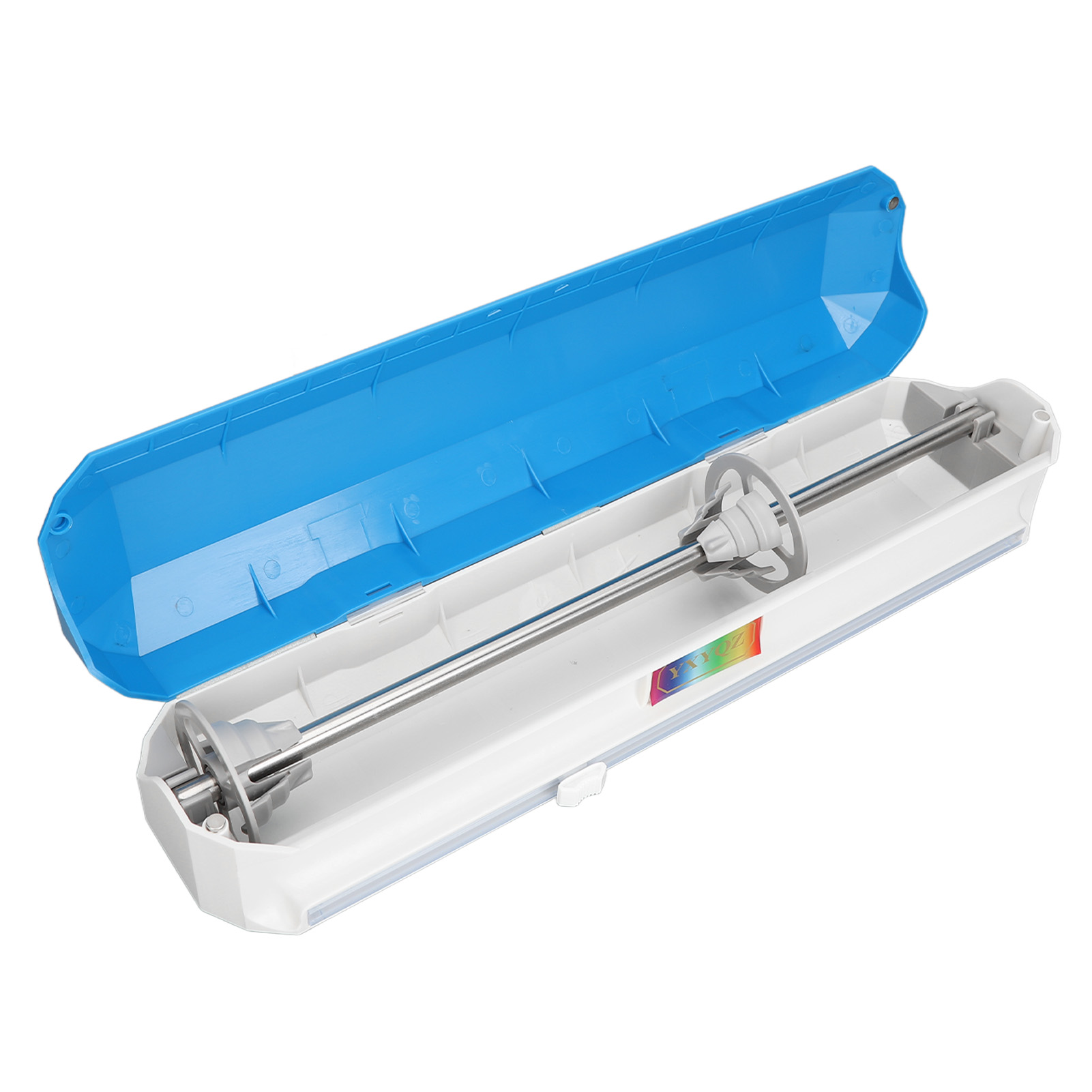 Abroller Für Frischhaltefolie Mit Schiebemesser, Leichtgängig, Verstellbar, Wiederverwendbar, Für Aluminiumfolie, Länge 38 X 9,8 Cm