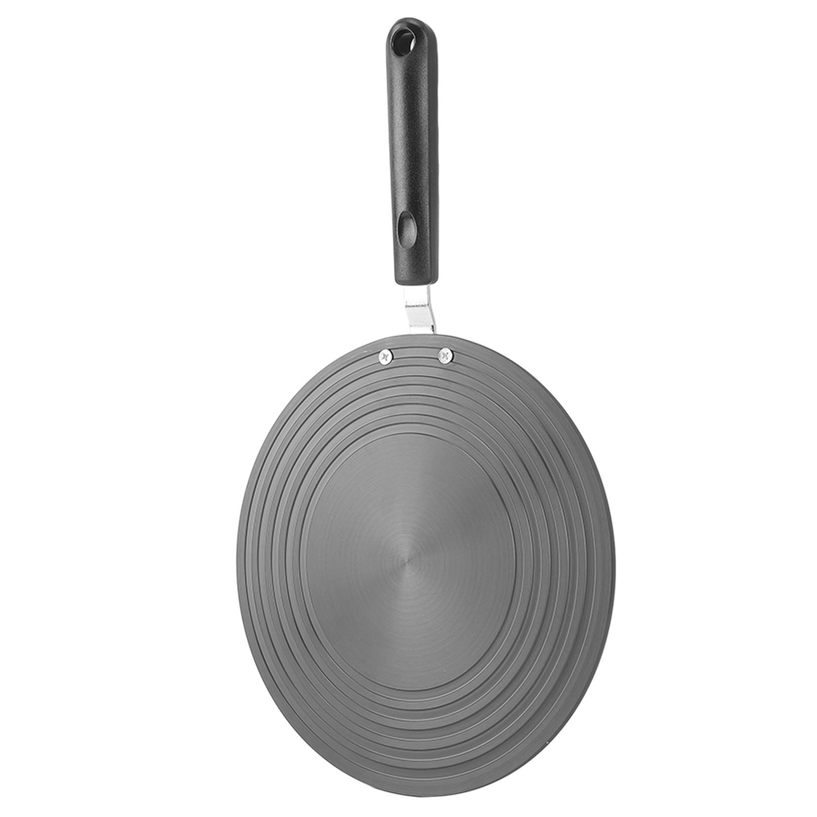 Simmernde Kochplatte, Verdickt, 4 Mm, Aluminiumlegierung, Flammenreduzierend, Küchenzubehör Mit Griff, 24 Cm