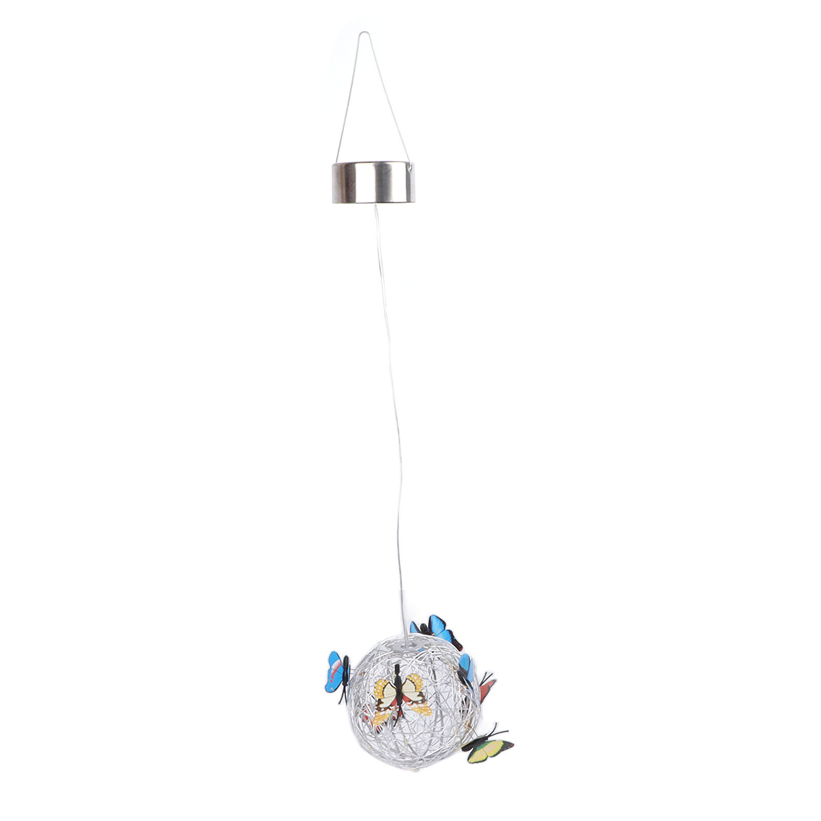 Wasserdichte Led-solar-pendelleuchte, Farbenfrohe Dekorative Solar-hängelaterne Für Den Garten