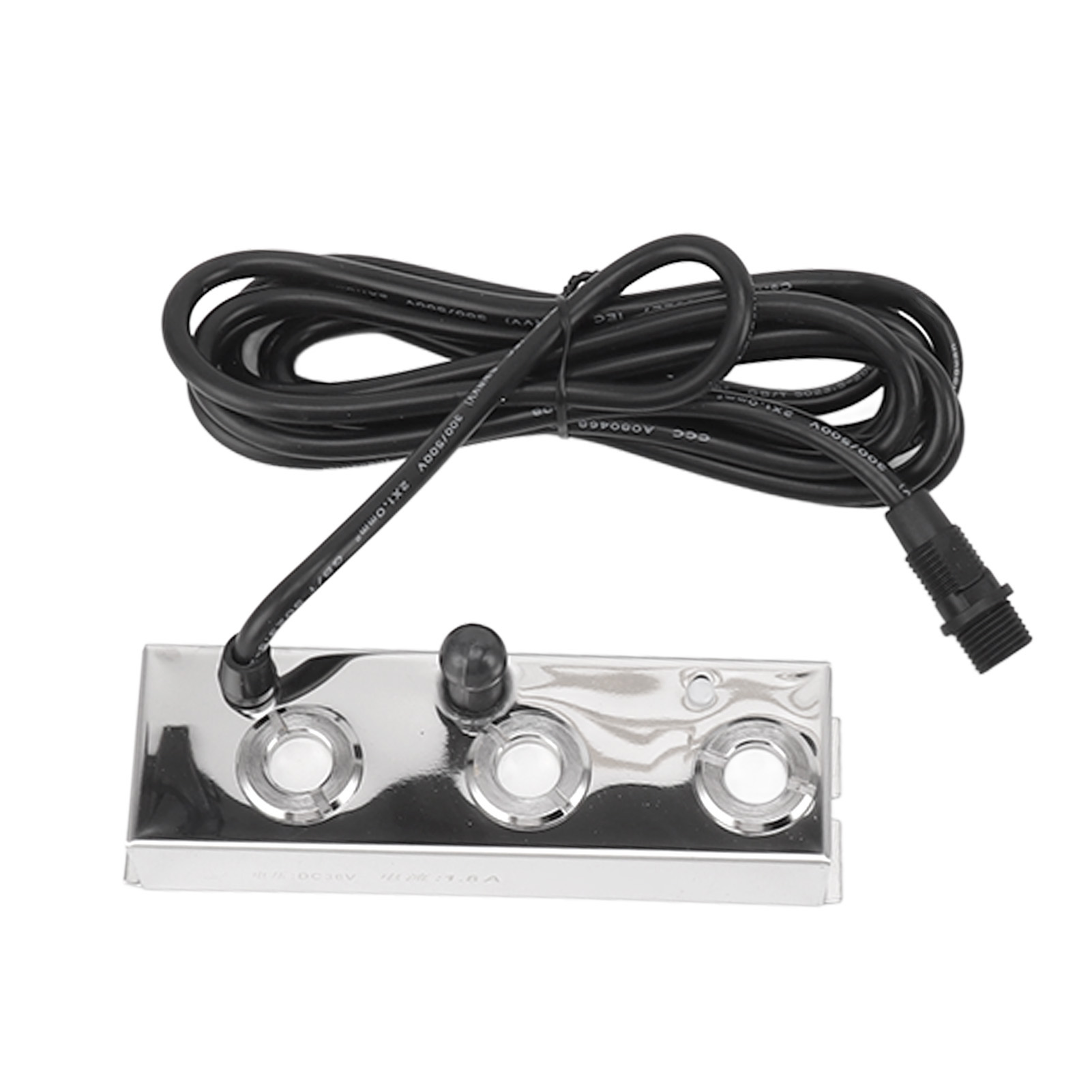 Ultra Sound Nebelmaschine Aus Edelstahl 304, 3 Düsen, Ip67, Wasserdicht, Automatische Abschaltung, Nebelmaschine Für Gewächshaus, Garten, Rasen, Teich, Eu-stecker Ac100–240 V