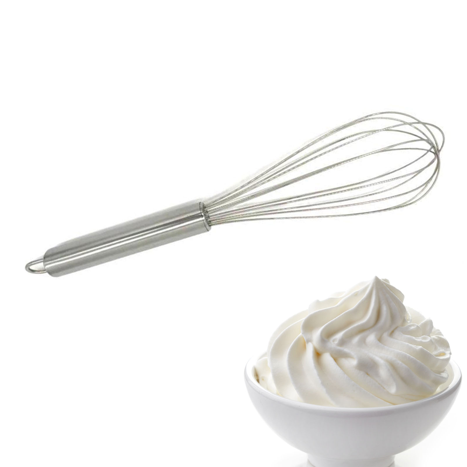 Küchenschneebesen, Klein, Manuell, Edelstahl, Zum Mischen Und Schlagen