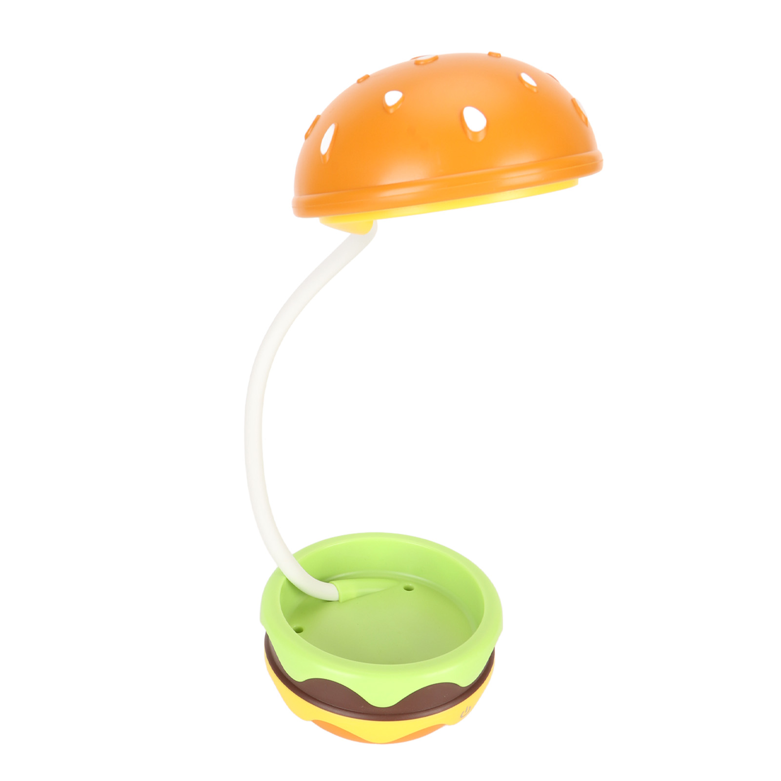 Leselampe Für Kinder Im Hamburger-stil, Flexibel, Schwanenhals, Usb-aufladbar, Weiches Und Warmes Licht, Für Zuhause, Schule Und Büro
