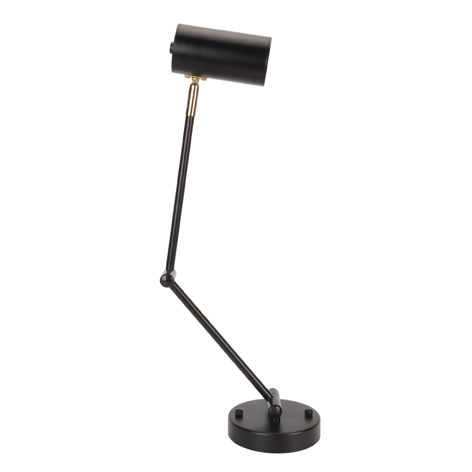 Wandleuchte Mit Drehbarem Arm, E27-gewinde, 85–265-v-fassung, Metall, Mit Warmweißer 3000-k-glühbirne, Für Schlafzimmer, Wohnzimmer, Inneneinrichtung, Schwarz