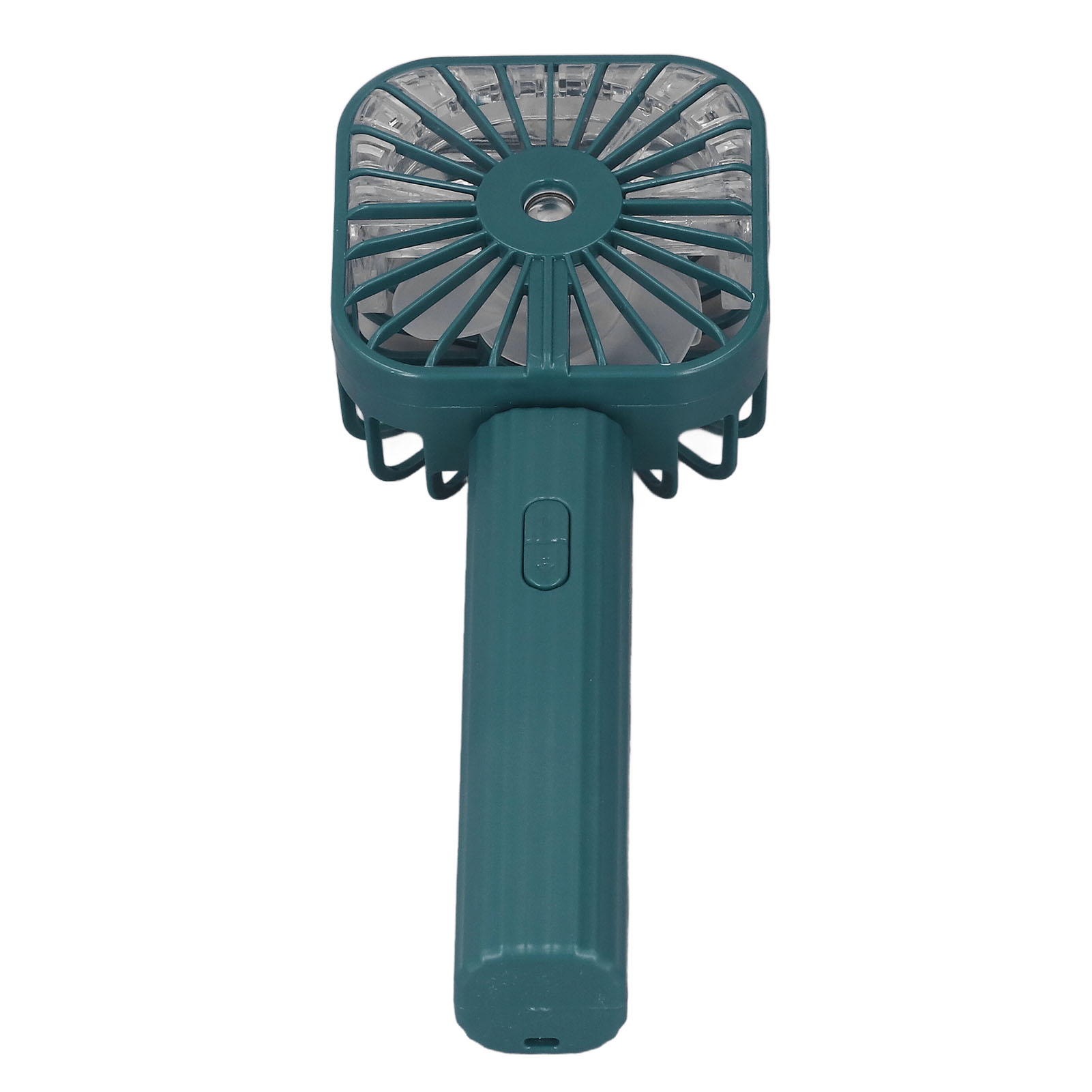 Tragbarer, Batteriebetriebener, Per Usb Aufladbarer Sprühventilator, Leiser Kühlventilator Für Outdoor-reisen, Grün