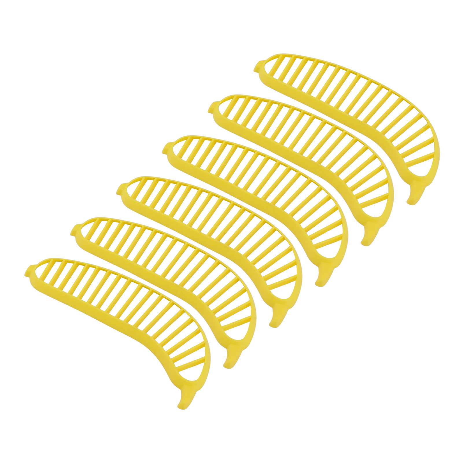 6 Gelbe Obstmesser, Schnell, Zuverlässig Und Langlebig, Vielseitige Bananenmesser Für Küche Und Haushalt