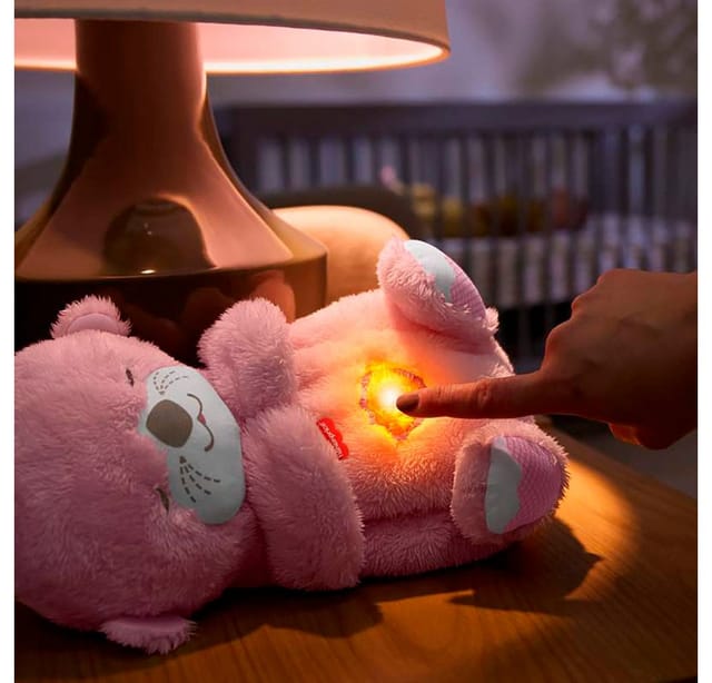 Fisher-Price® Plüschfigur Schlummer-Otter, Einschlafhilfe, mit sanftem Licht