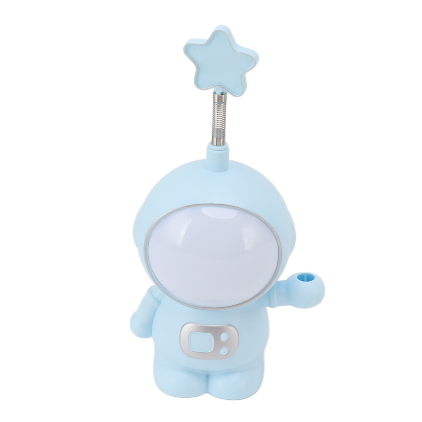Astronauten-nachtlicht, 3w 5v Led, Usb-ladefunktion, Bleistiftspitzer, Heimdekoration, Blau