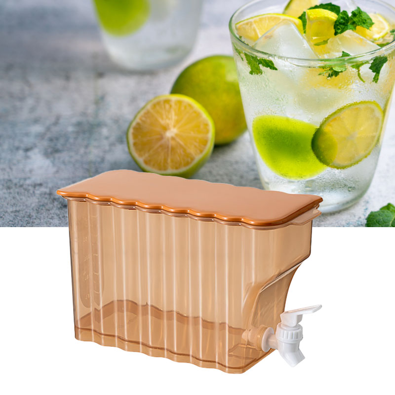 Wasserkocher Mit Zapfhahn, Versiegeltes Pp-material, Für Den Kühlschrank, Für Früchtetee, Blütentee, Milchtee, Orangenwasser