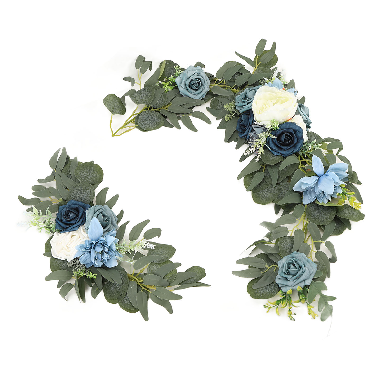 Kunstblumen-set, Kunstblumenbogen, Hochzeitsdekoration, Willkommen, Empfang, Schilder, Dekorationen, Zeremonie 18058-hl