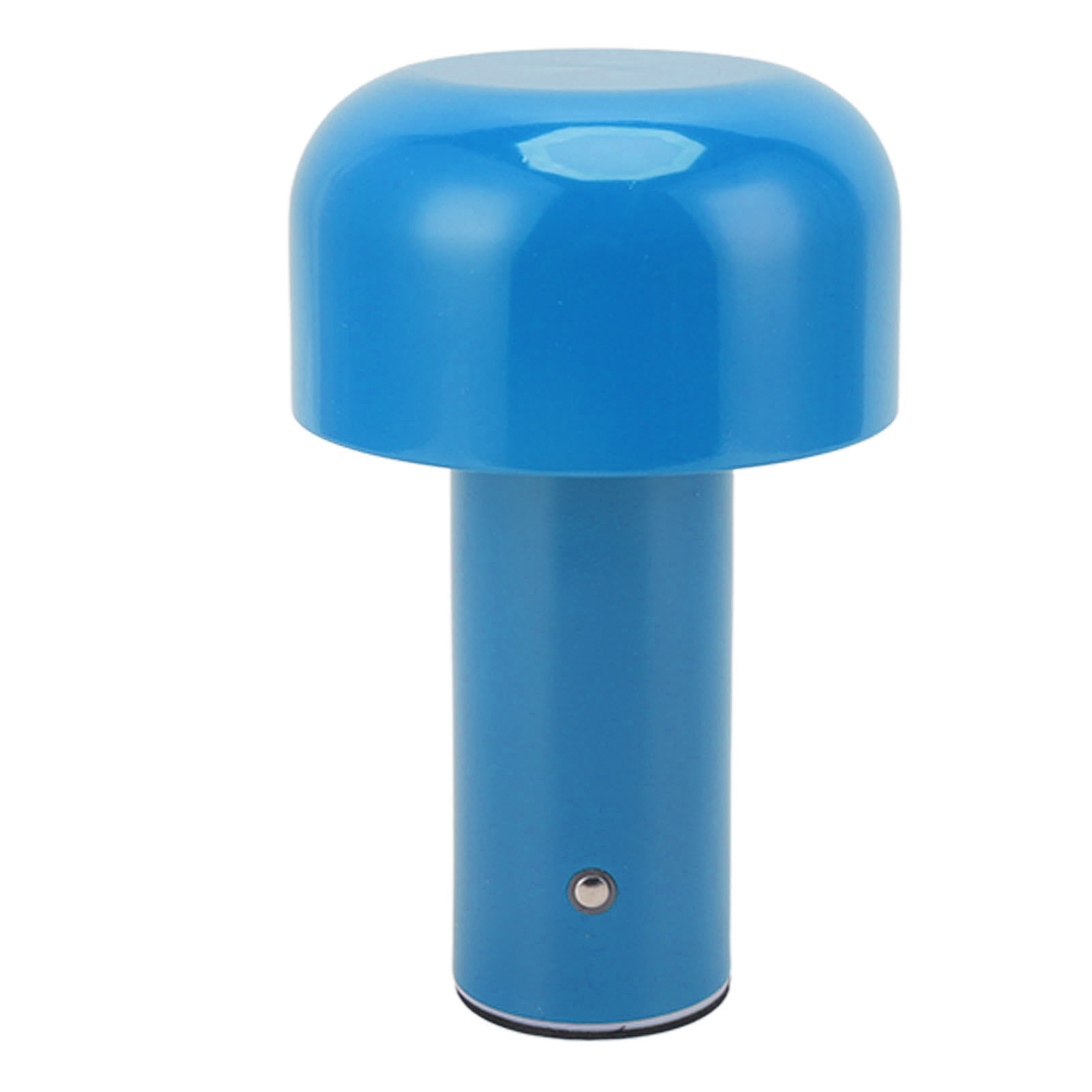 Pilzförmige Led-schreibtischlampe, Usb-ladefunktion, 3 Farbtemperaturen, Touch-bedienung, Für Restaurant Und Büro, Blau