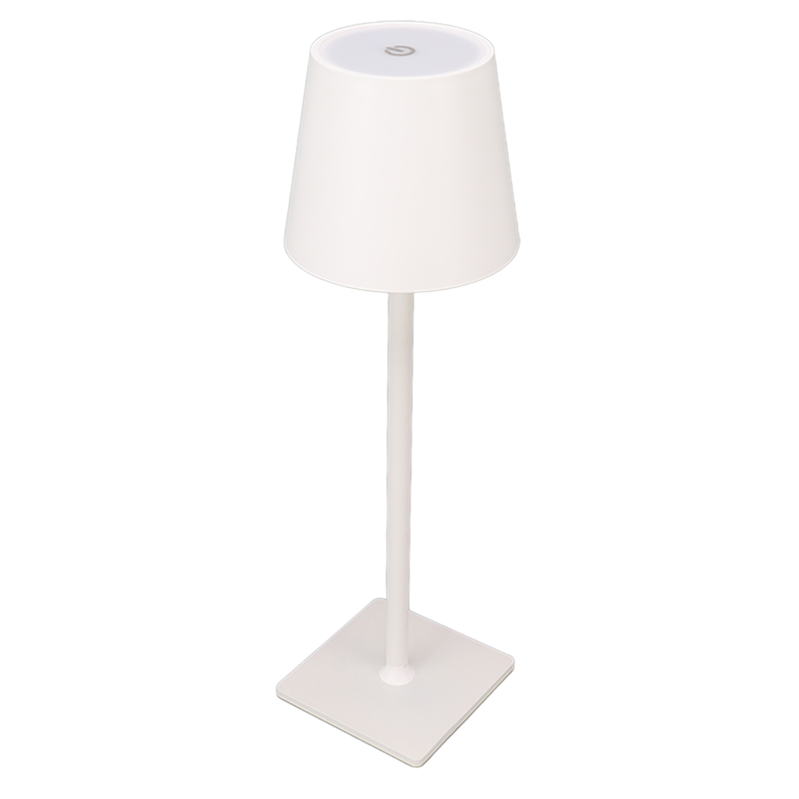 Kabellose Led-tischleuchte Mit Akku, Minimalistisch, Touch-bedienung, Nachtlicht, Für Couchtische Und Restaurants, Weiß