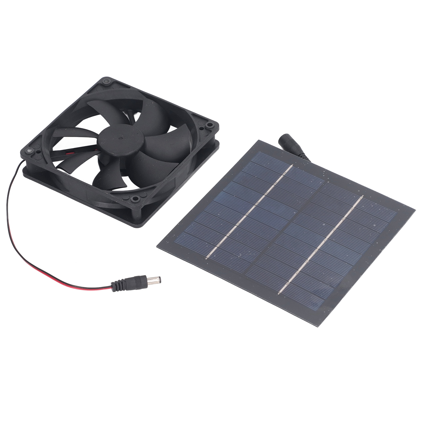 20w Ip65 Wasserdichter Solar-lüfter-bausatz Für Kleine Hühnerställe, Gewächshäuser, Schuppen, Tierställe, Fensterhauben