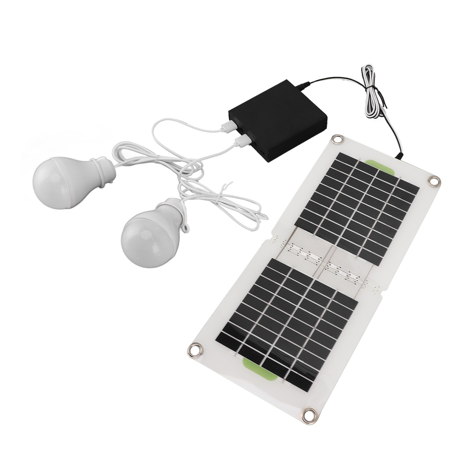 Led-solarlampe Mit Usb-ladefunktion, 30 W, Energiespeicher, Solar-campinglampe Für Hühnerstall Und Wandern