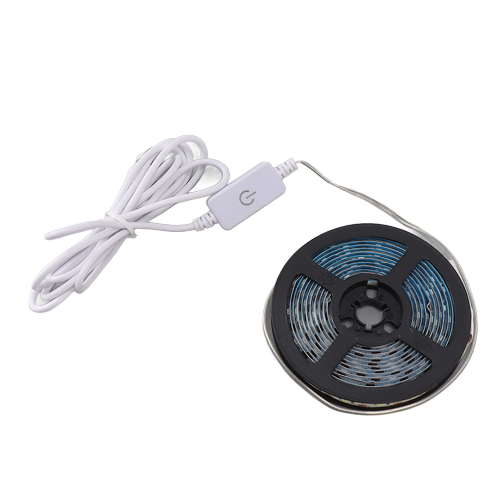 5v Usb-led-streifenleuchte, Touch-steuerung, Dimmbar, Wasserdicht, Flexibel, Kürzbar, Für Gänge, Kaltweiß, 3 Meter
