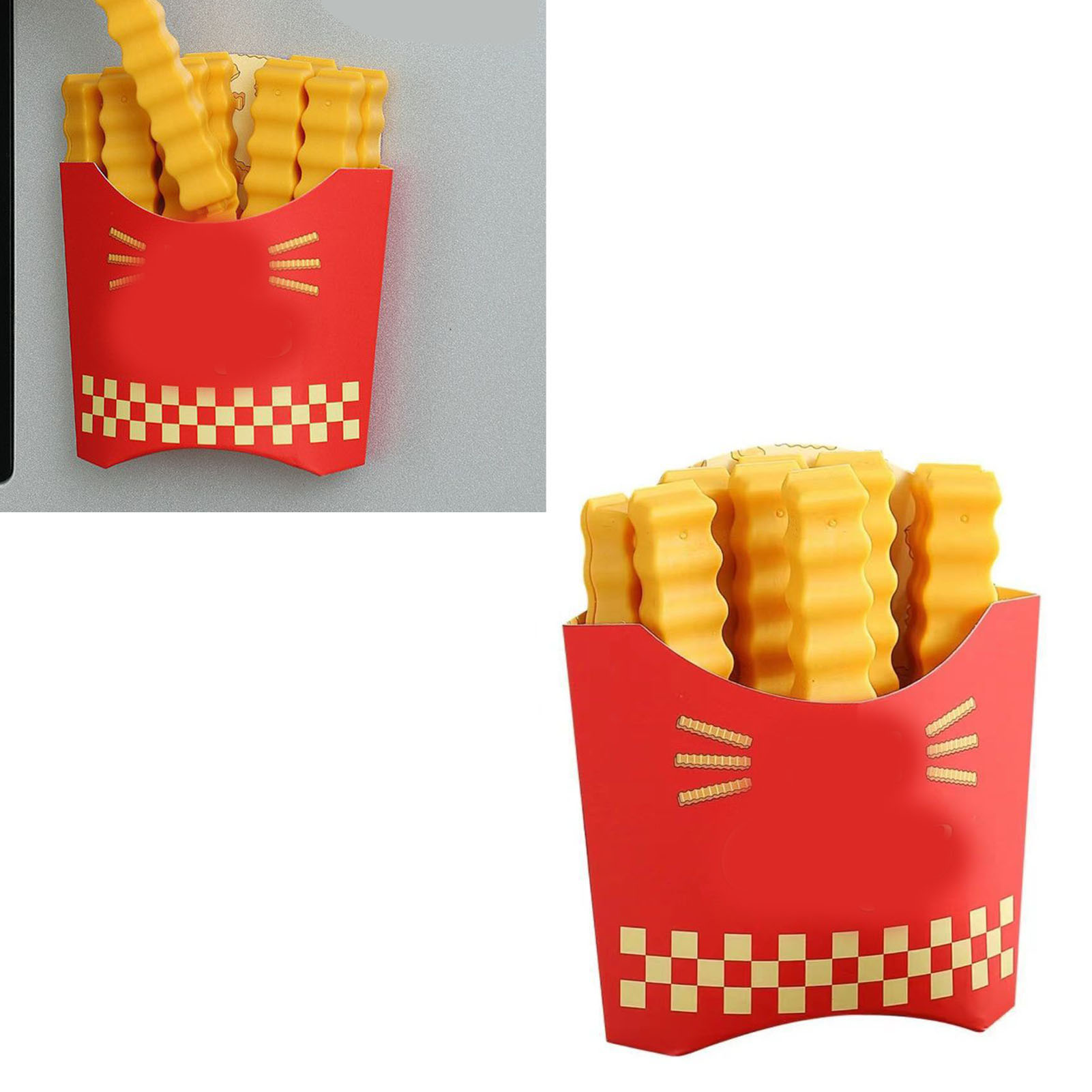 12er-packung Feuchtigkeitsbeständiger Magnetischer Kühlschrankclips Für Küchenbeutel Zur Aufbewahrung Von Lebensmitteln Und Snacks