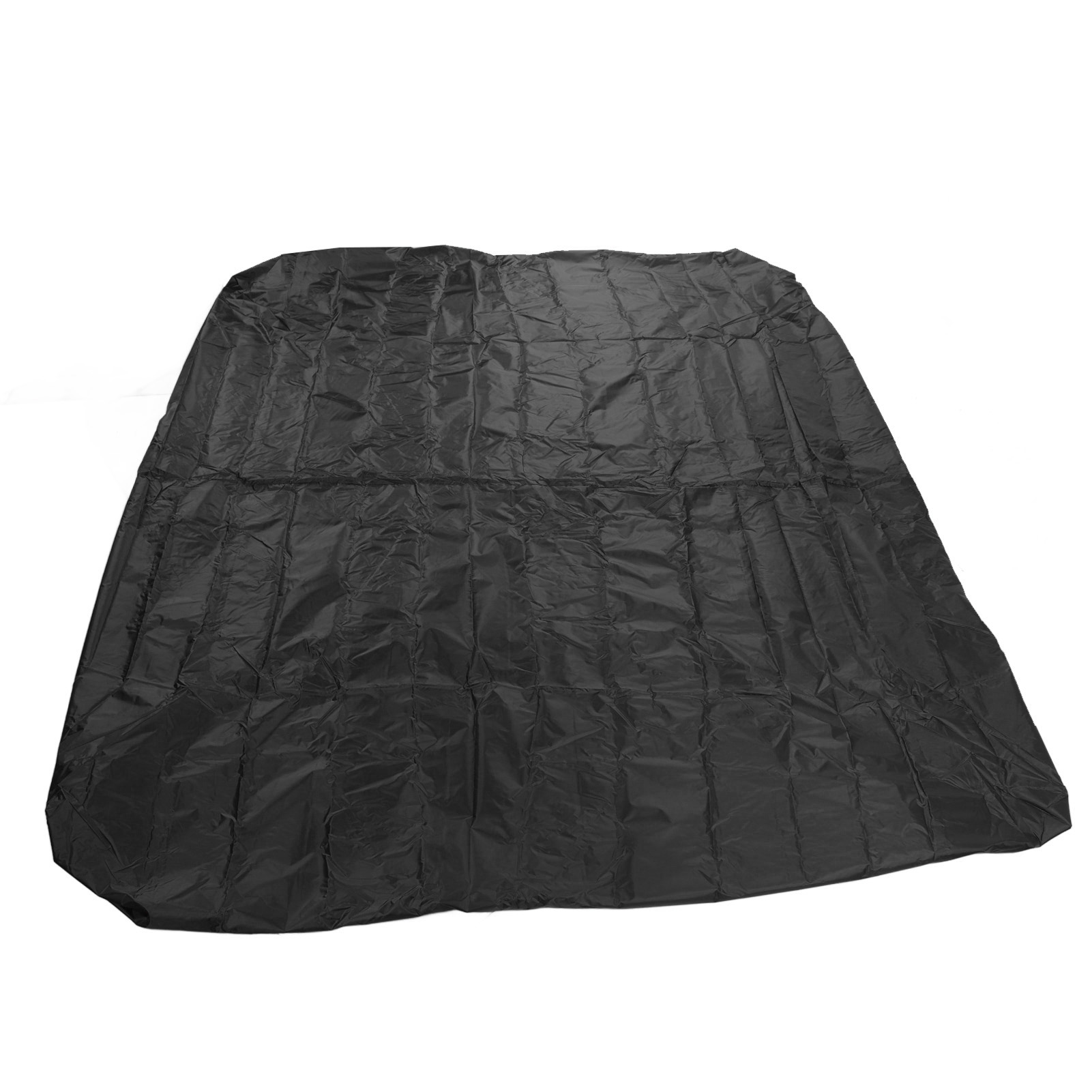 190 Silberbeschichtete Polyester-staubschutzhülle Für Badewannen Im Außenbereich, Wasserdicht, Taft, Quadratisch, Für Thermalbäder, 210 X 210 X 30 Cm, Schwarz