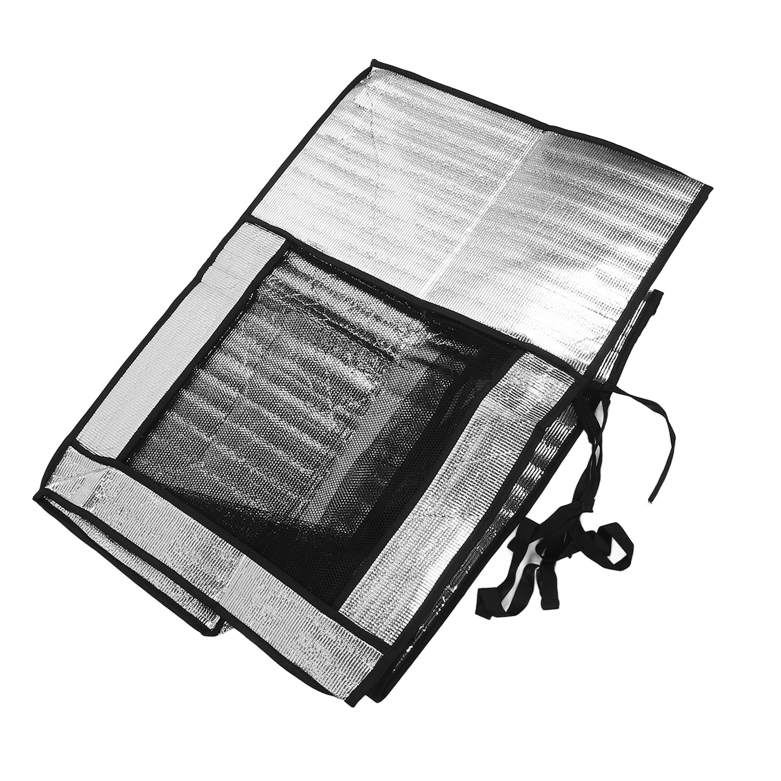 Silberne Klimaanlagenabdeckung, Aluminiumfolie, Staubdicht, Regendicht, Sonnendicht, 75 X 26 X 57 Cm / 29,5 X 10,2 X 22,4 Zoll