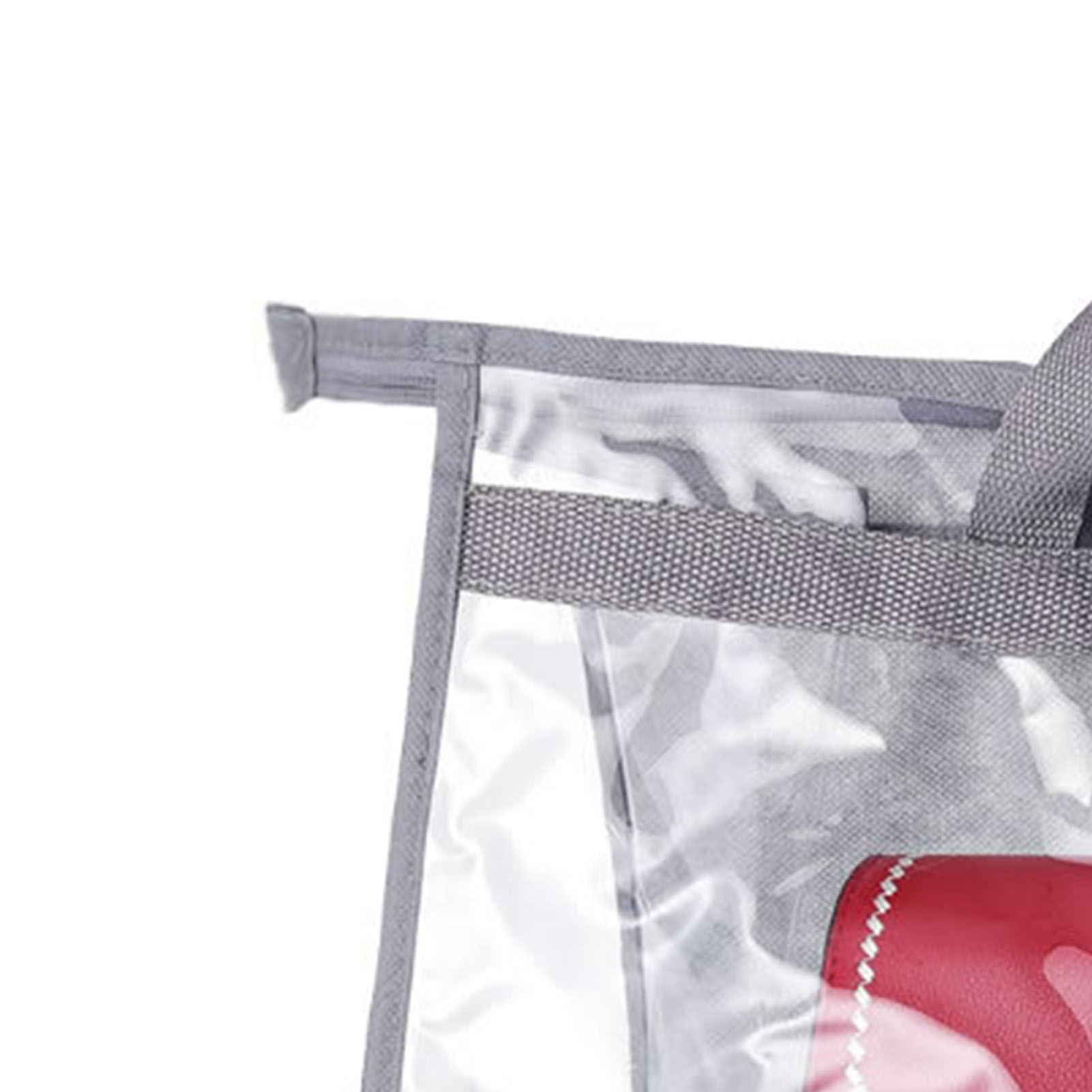 Staubbeutel Für Handtaschen, Aus Pvc, Transparent, Zur Aufbewahrung Und Zum Schutz, Mit Reißverschluss Und Tragegriff, Für Zuhause Und Unterwegs, Größe L