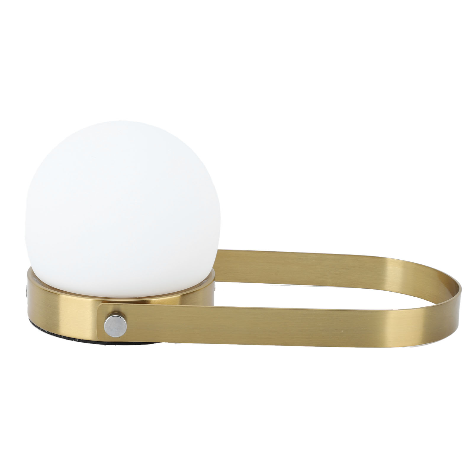 Tragbare Led-laterne Mit 3 Farbtemperaturen, Stufenlosem Dimmen, Wiederaufladbare Tischlampe Für Schlafzimmer, Innen- Und Außenbereich, Gold