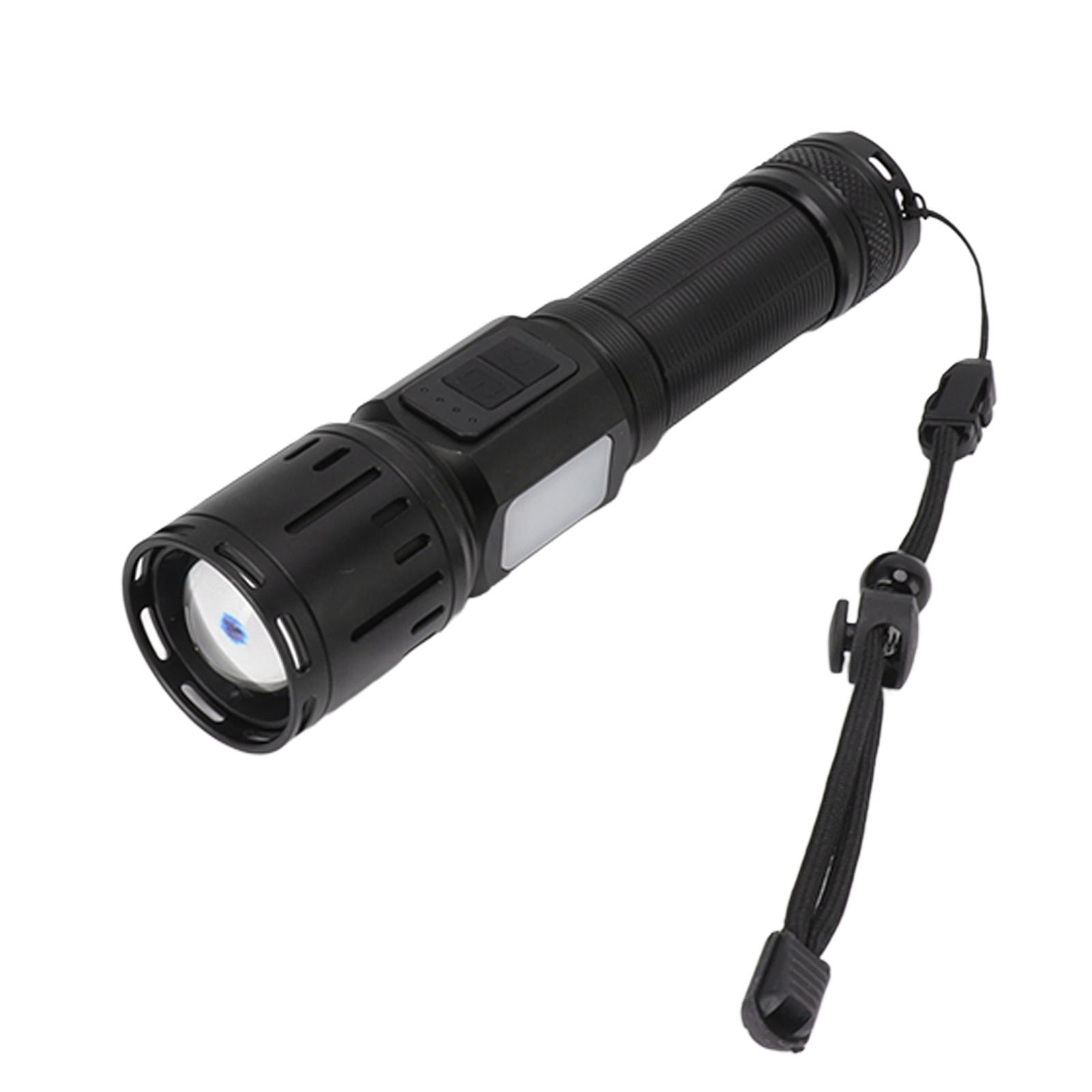 Superhelle, Wasserdichte Led-taschenlampe Mit 7 Leuchtmodi Und Wiederaufladbarem Akku Für Hundespaziergänge