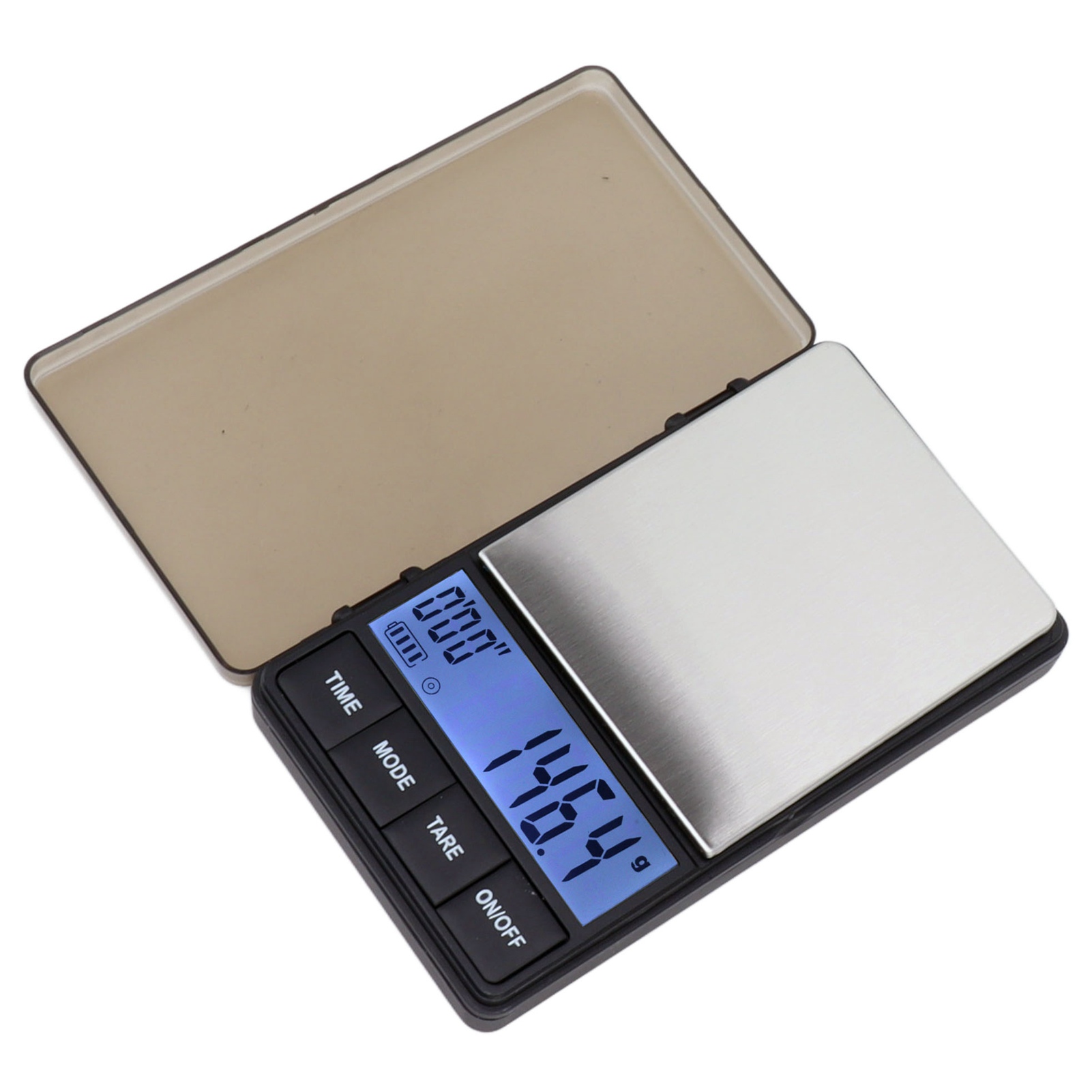 Kleine, Empfindliche Und Präzise Digitale Taschenkaffeewaage Mit Einer Messgenauigkeit Von 1000 G Und 0,1 G, Inklusive Timer Und Tara-funktion