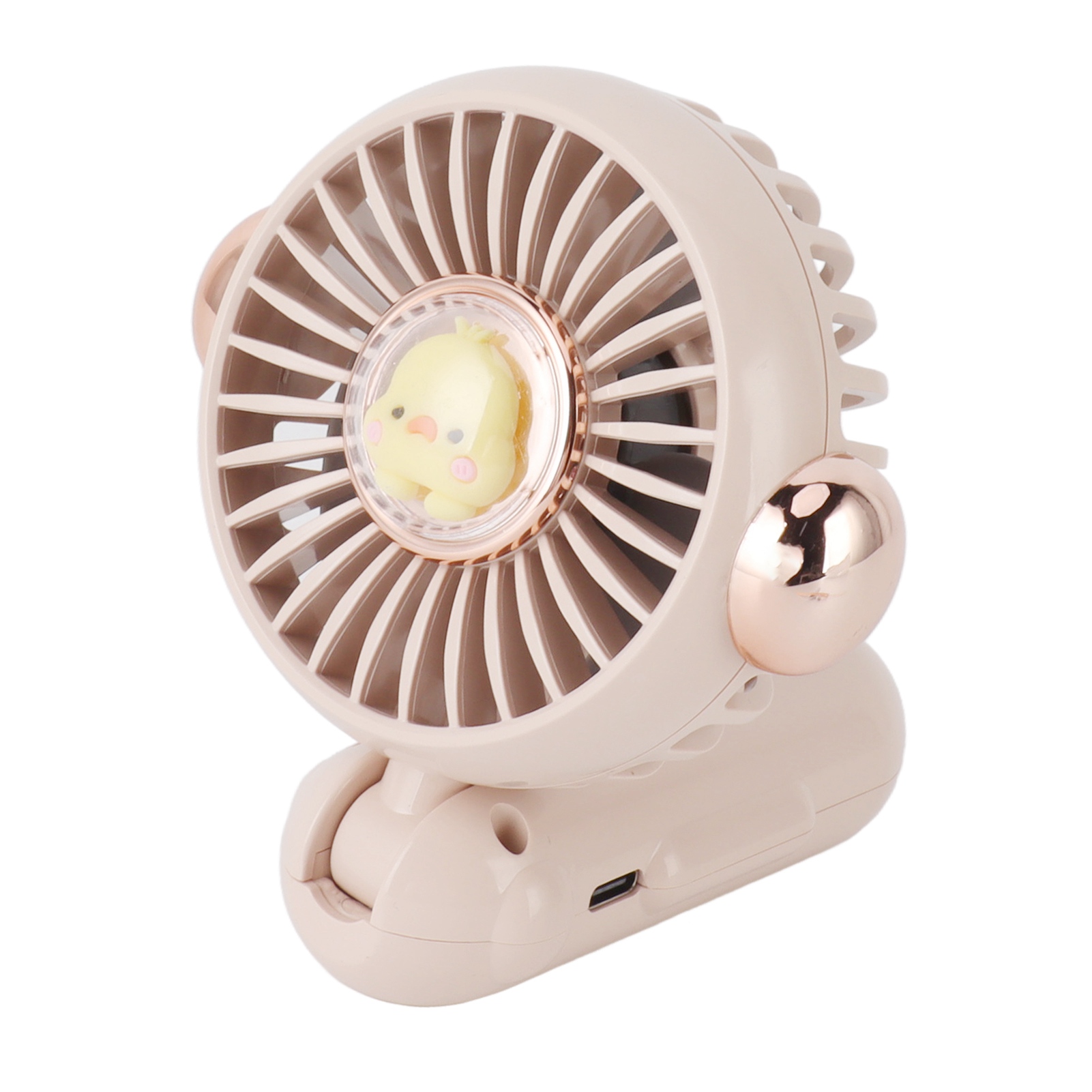 Faltbarer Mini-ventilator, Niedlich, Leicht, 900 Mah, Verstellbar, Leise, Handventilator Für Den Sommer, Pink