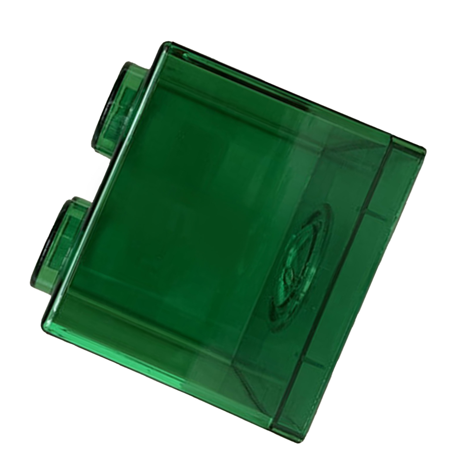 Transparente, Rechteckige Spardose Für Kinder, Jungen Und Mädchen, Grün, 8,9 X 8,9 X 9,2 Cm / 3,5 X 3,5 X 3,6 Zoll