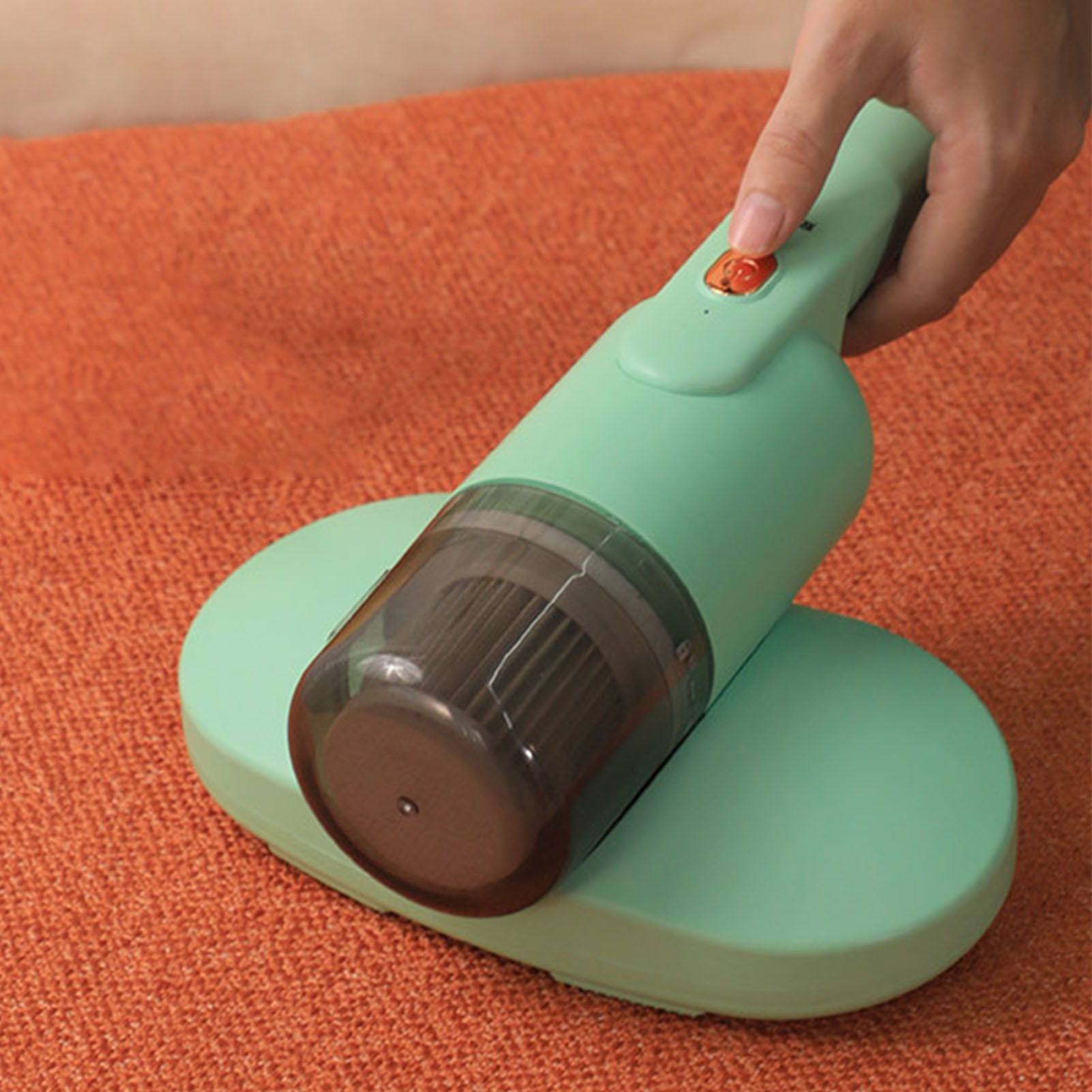 Dual Beat Uv Matratzen-handstaubsauger Mit Filter Für Zuhause Und Schlafzimmer, Grün