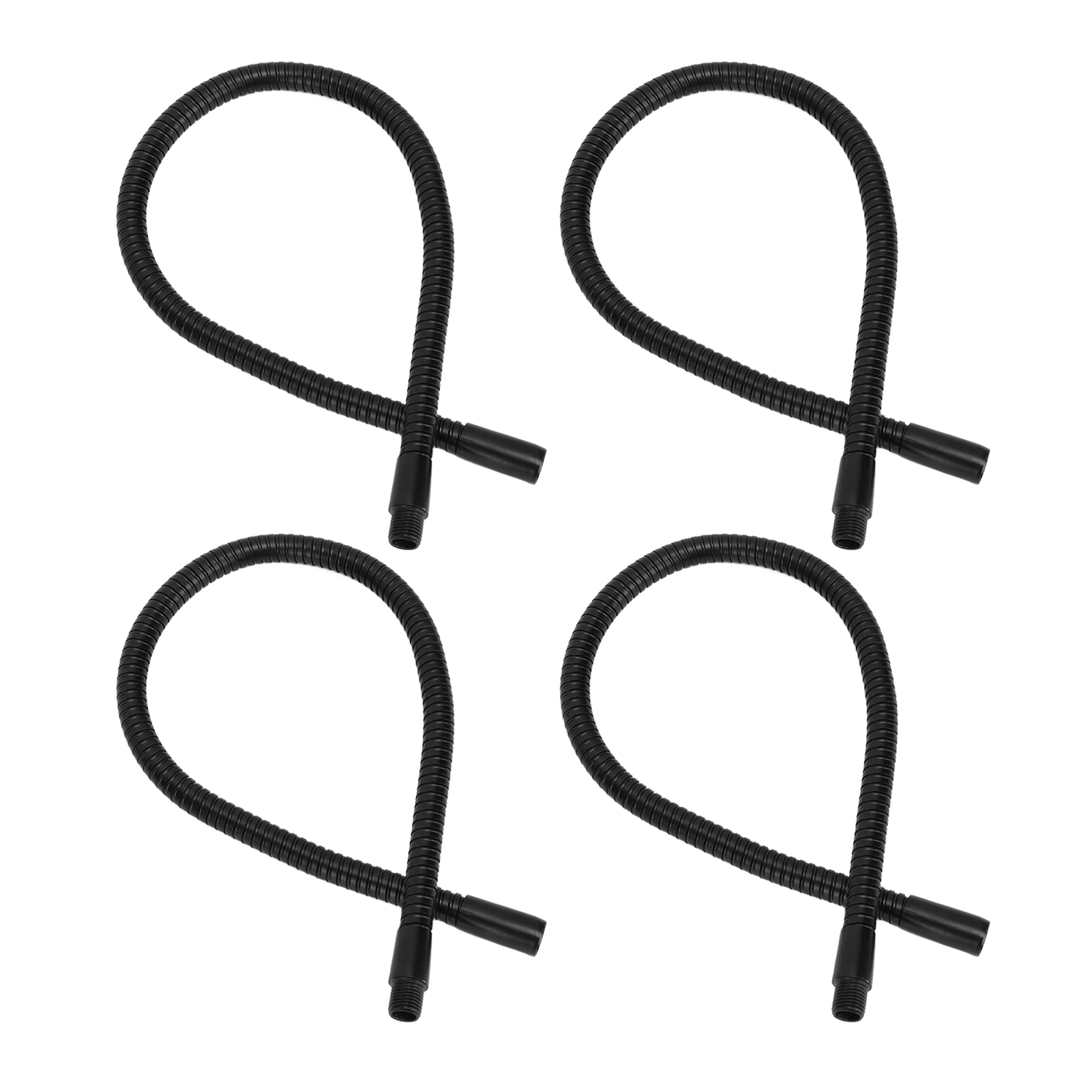 4 Stück Flexible Schläuche Für Schreibtischlampen, Flexibel, Aluminium, Durchmesser 10 Mm, 45 Cm