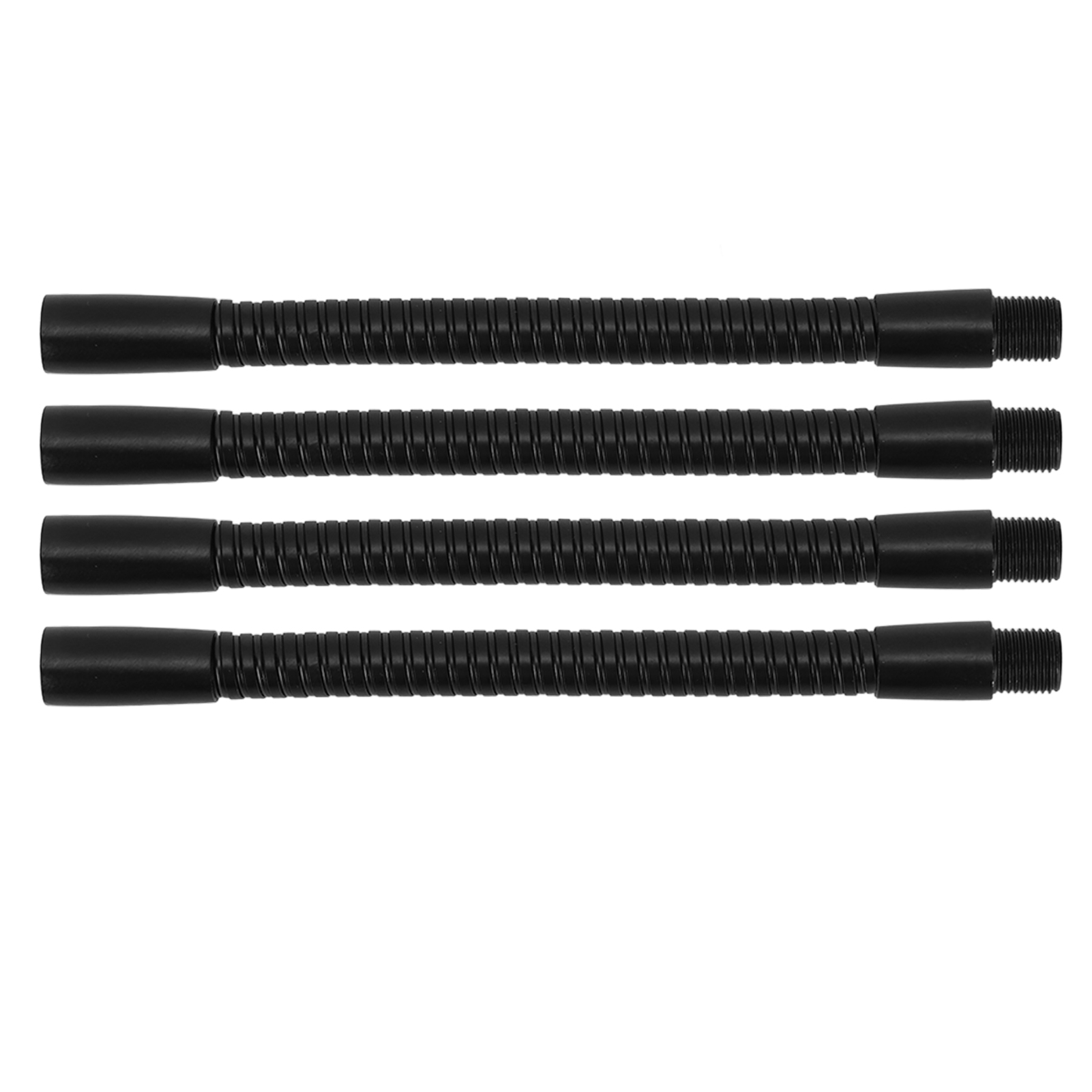 4 Stück Flexible Schläuche Für Schwanenhals-tischlampen, Aluminium, Durchmesser 10 Mm, Lampenfassungen, 15 Cm